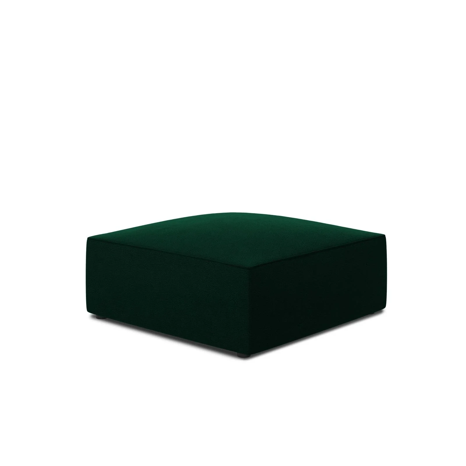 Ruby Pouf mit Bezug in Samt, Cord oder Strukturstoff, 93x93 cm - Image 78