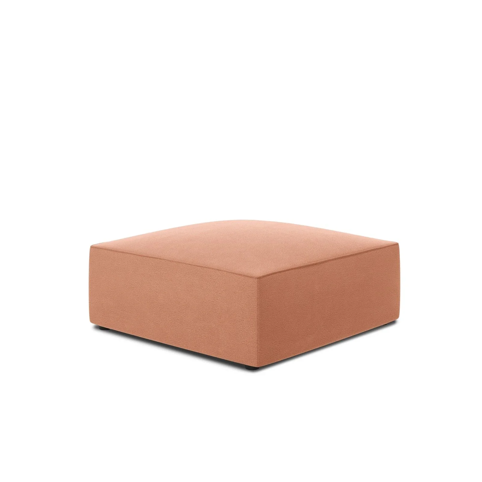 Ruby Pouf mit Bezug in Samt, Cord oder Strukturstoff, 93x93 cm - Image 86