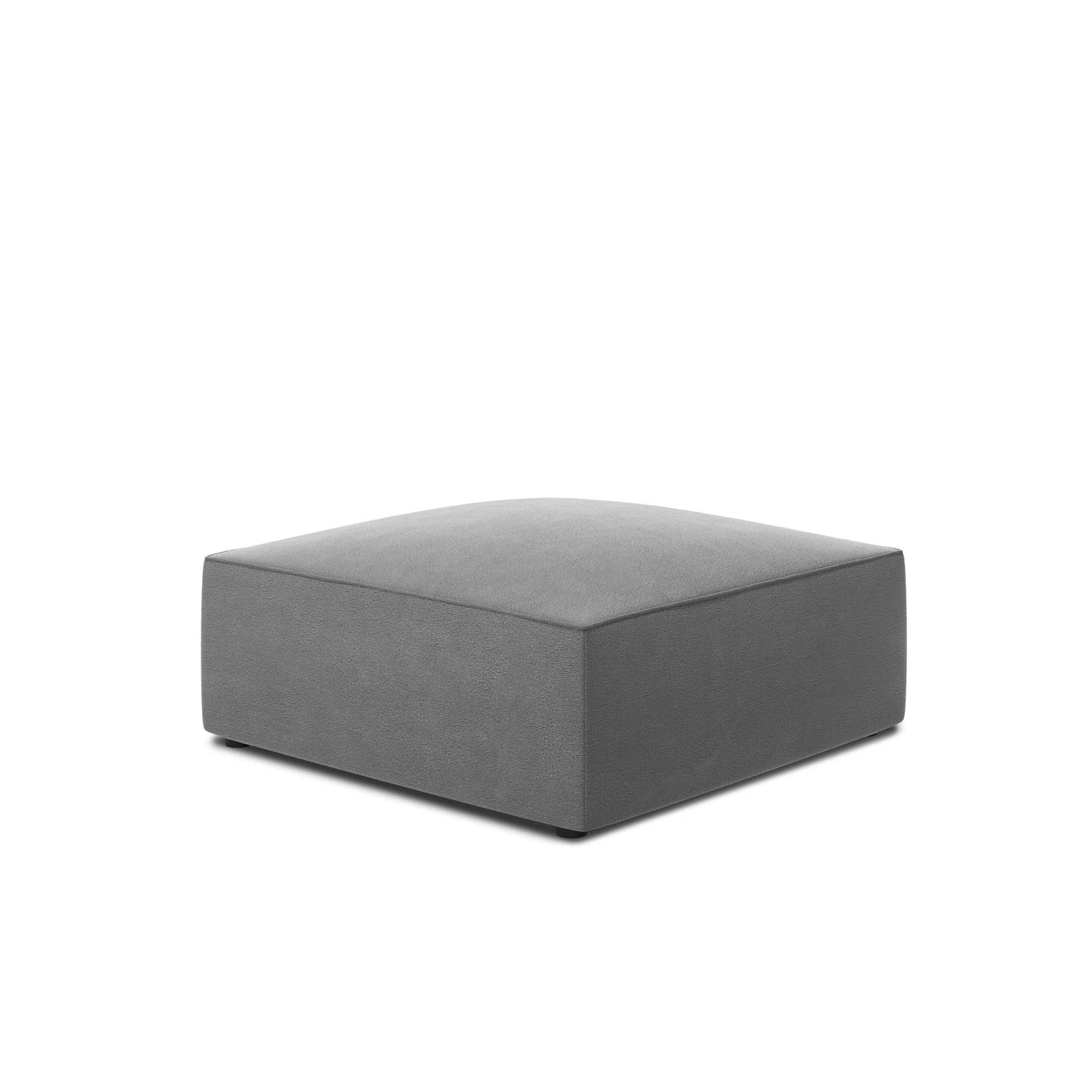 Ruby Pouf mit Bezug in Samt, Cord oder Strukturstoff, 93x93 cm - Image 90