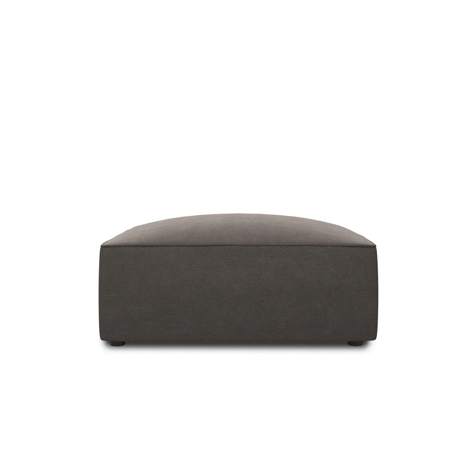 Ruby Pouf mit Bezug in Samt, Cord oder Strukturstoff, 93x93 cm - Image 93