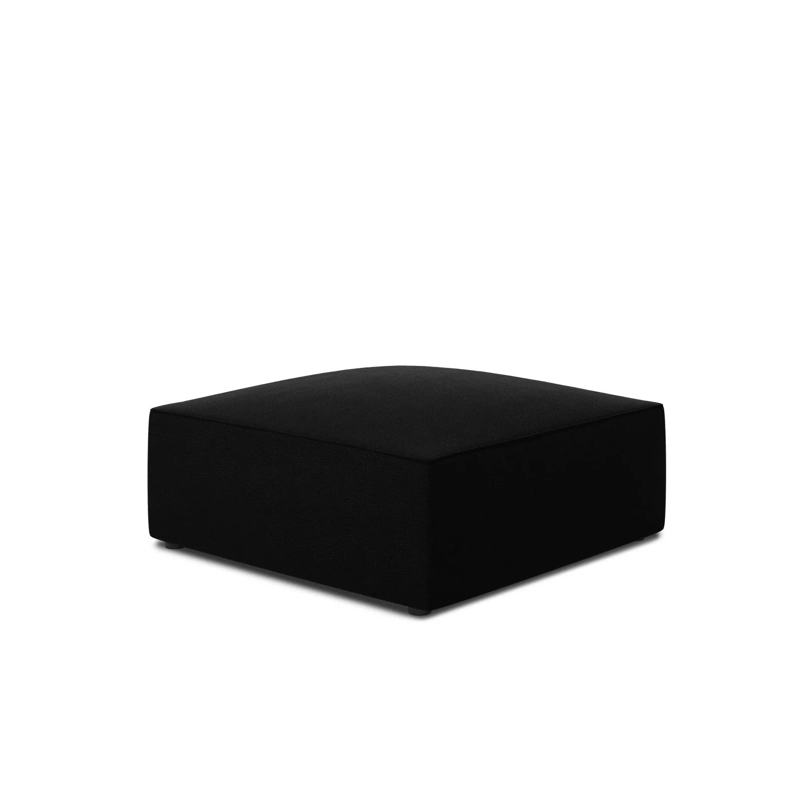 Ruby Pouf mit Bezug in Samt, Cord oder Strukturstoff, 93x93 cm - Image 98