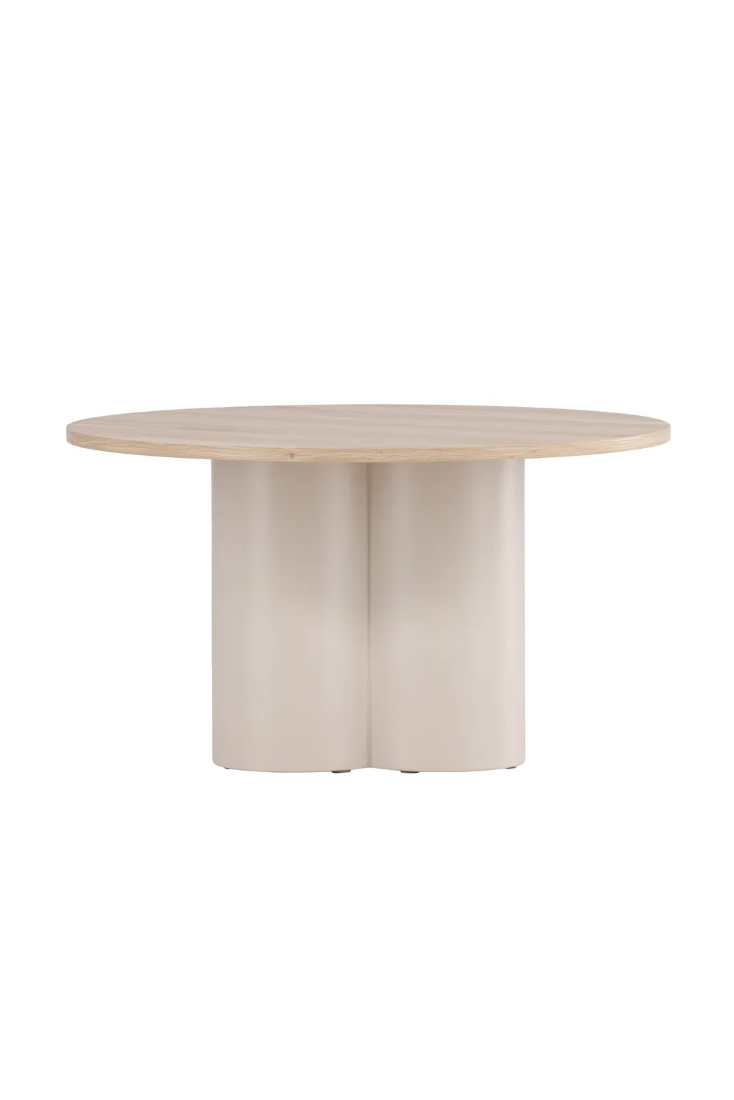Runder Couchtisch Olivia in beige ⌀80 - Image 7
