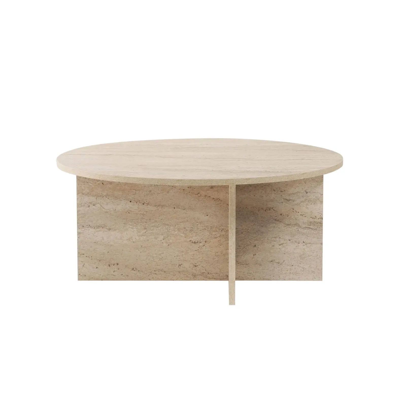 Runder Couchtisch Soleil aus Holz 90Ø - Image 15