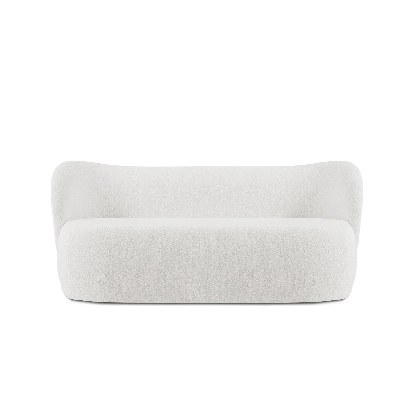 Saamit 3-Sitzer Sofa mit Bezug aus Boucle, 178x72 cm