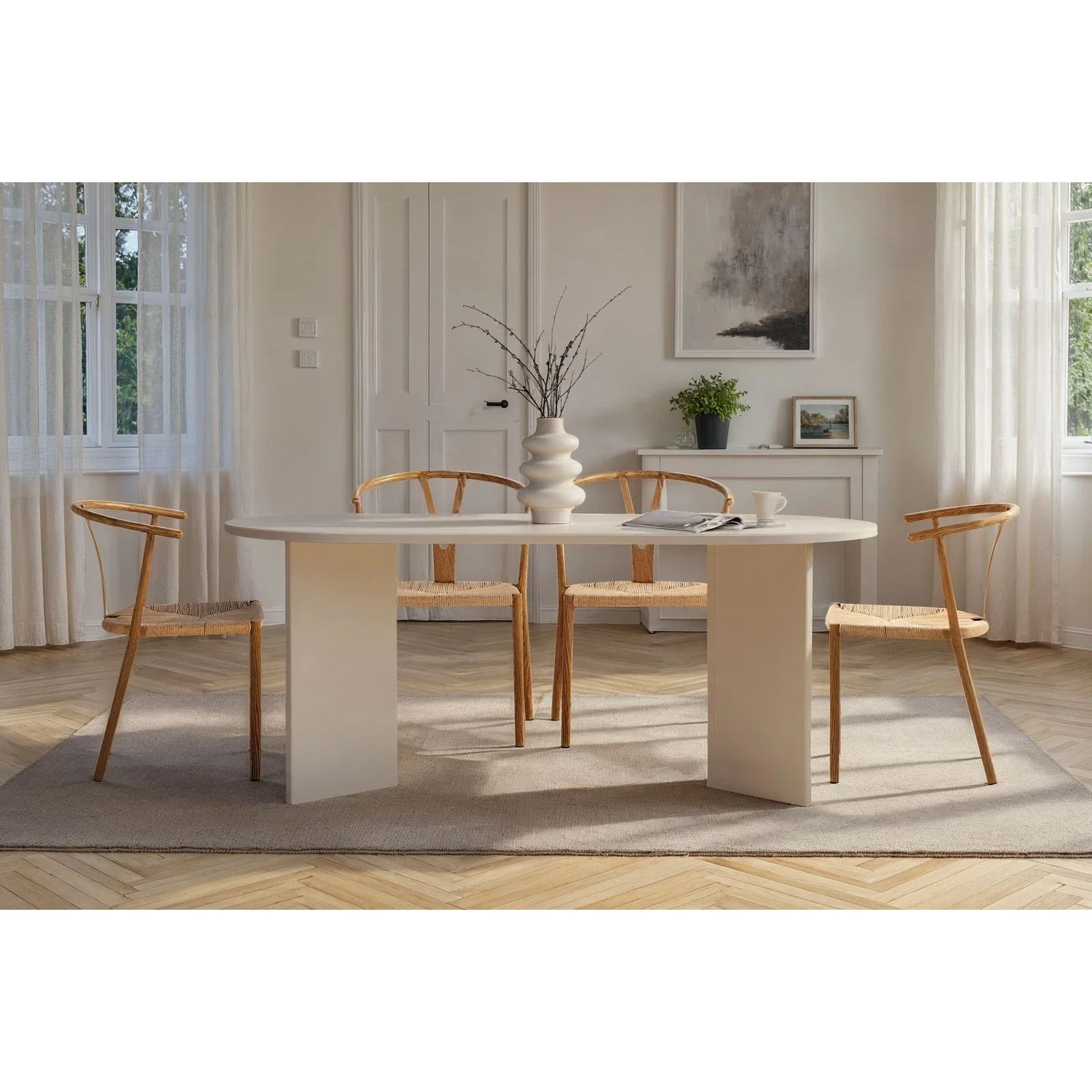 Sablin Esstisch aus Holz, 75x180 cm - Image 32