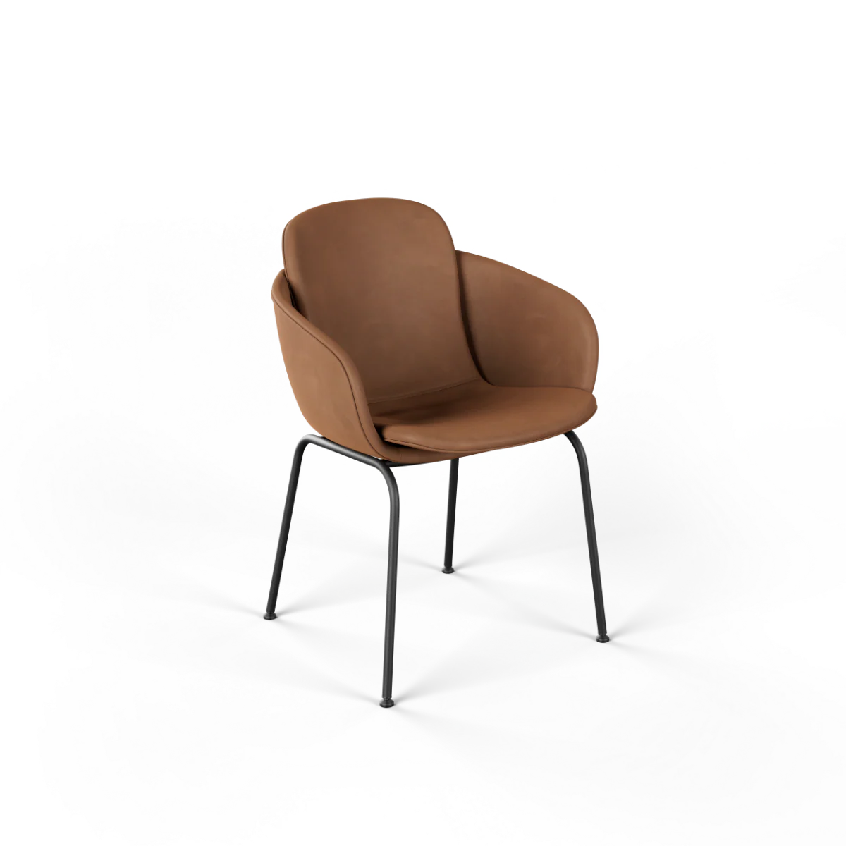 Essstuhl no. One S2 - Luna Walnut
