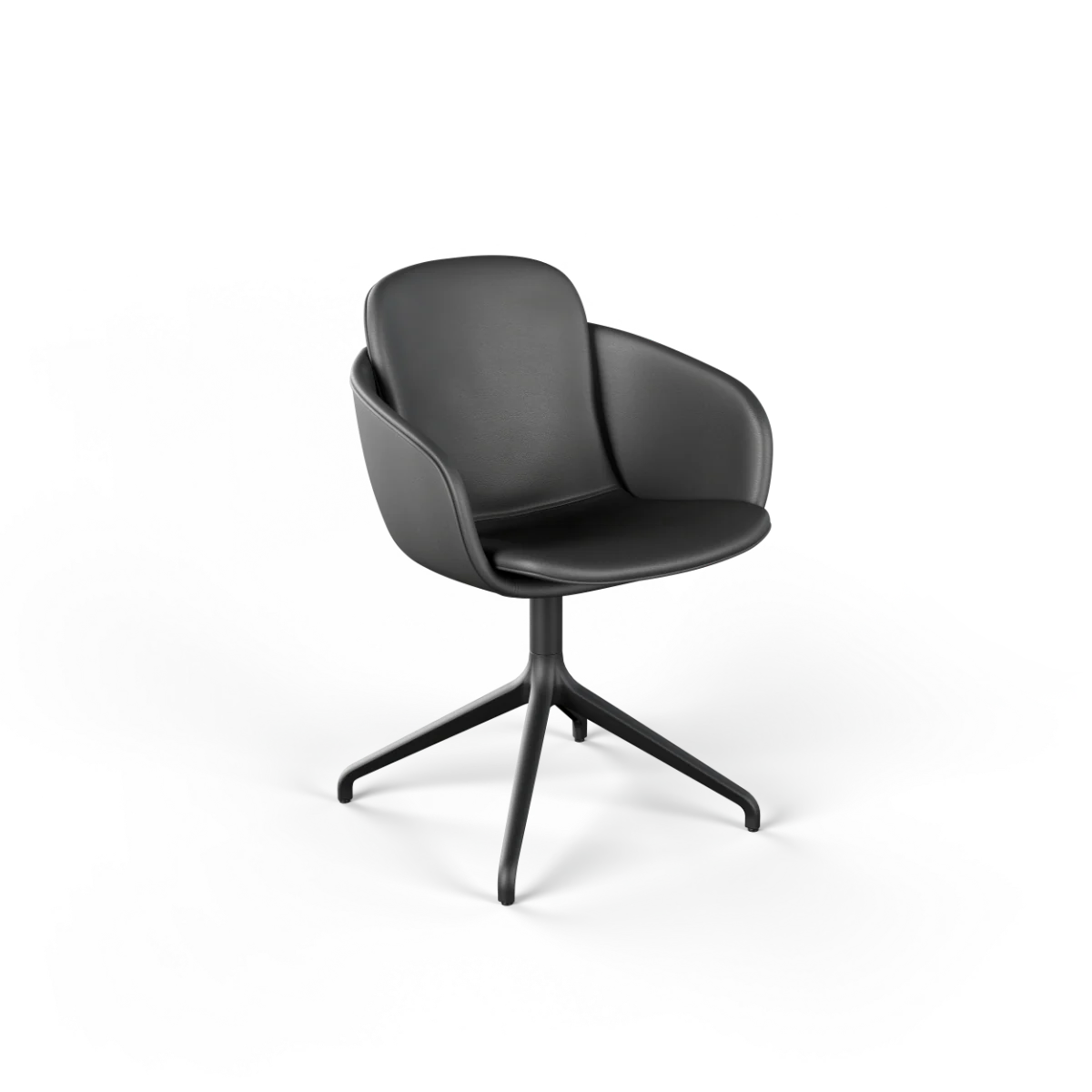 Essstuhl no. One S2-S - Terra Black