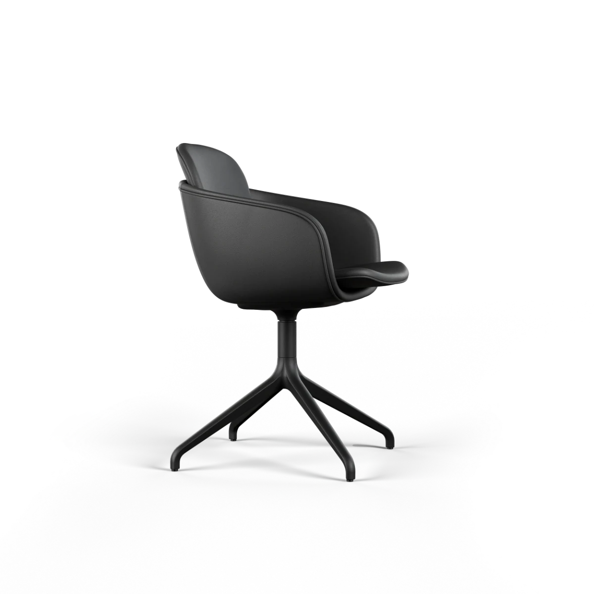 Essstuhl no. One S2-S - Terra Black - Image 2