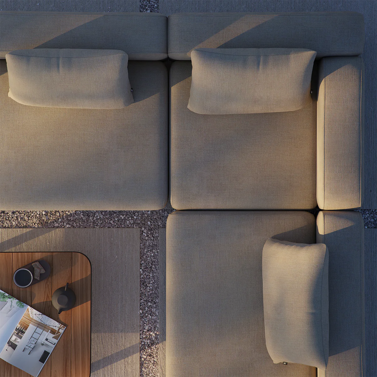 Cobana Cushion Sand - Image 2