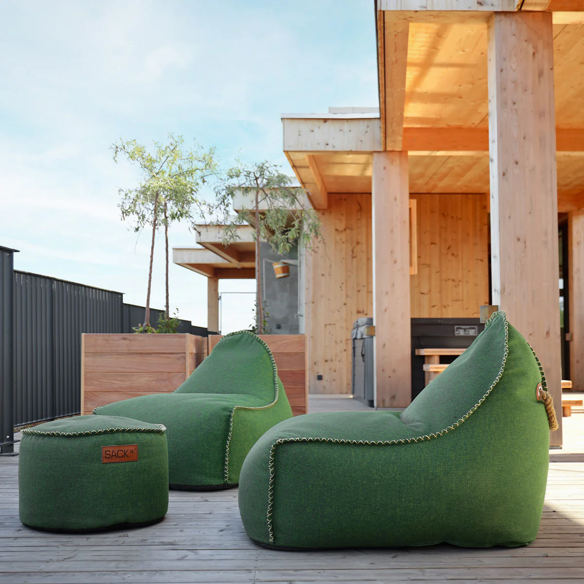 Cobana Lounge Chair Green - Image 3