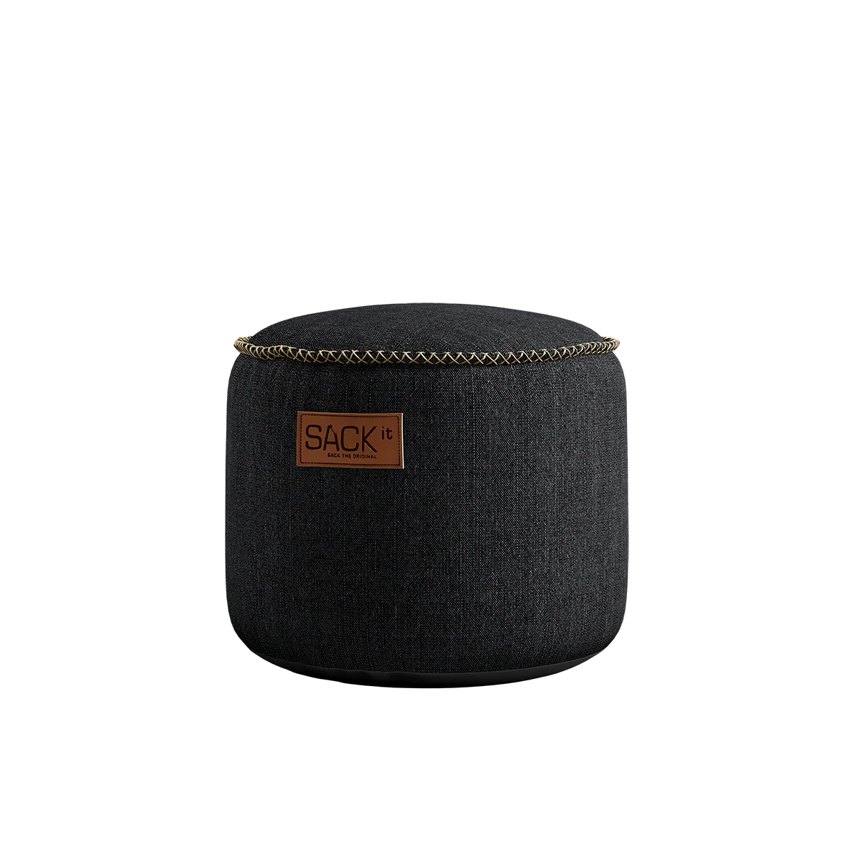 Cobana Lounge Chair jr. Black + Pouf - Image 4