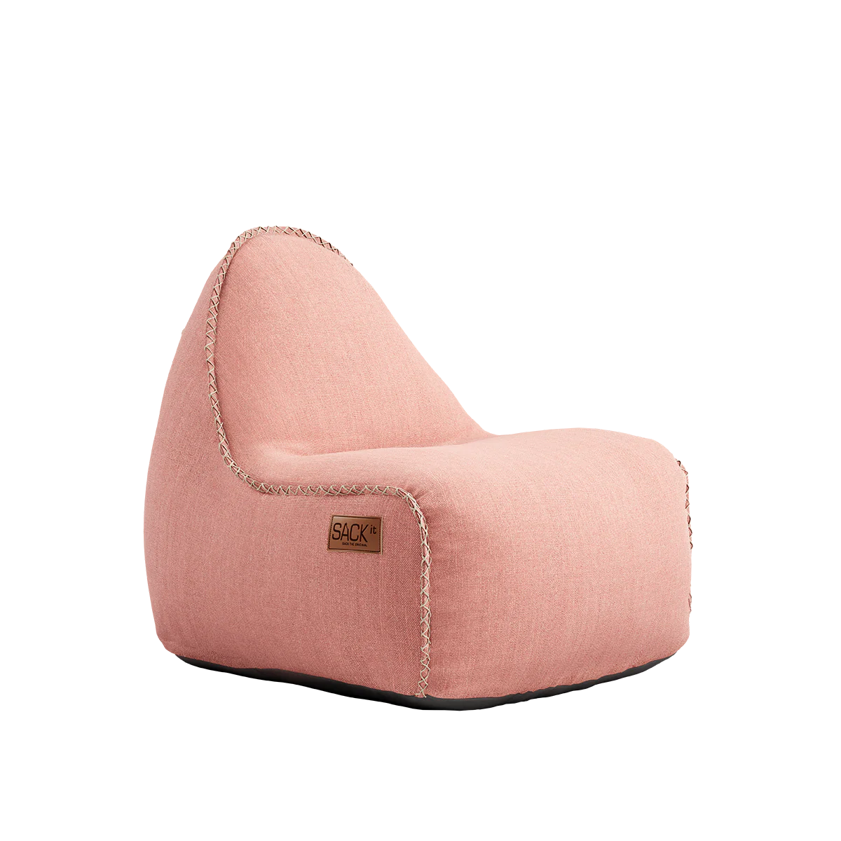 Cobana Lounge Chair jr. Rose + Pouf - Image 3