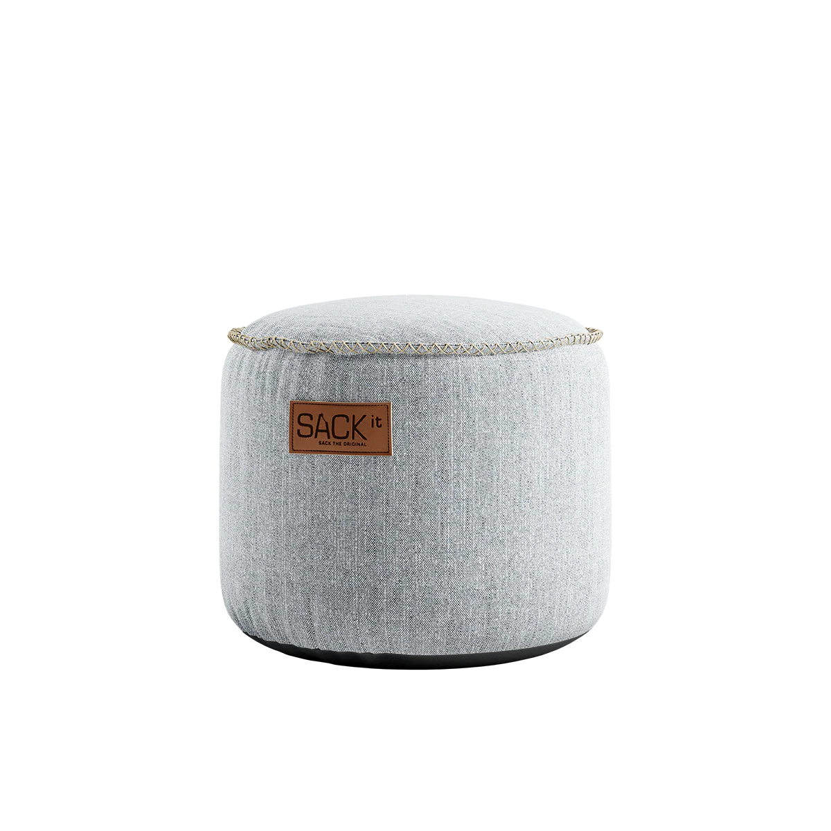 Cobana Lounge Chair jr. White + Pouf - Image 4