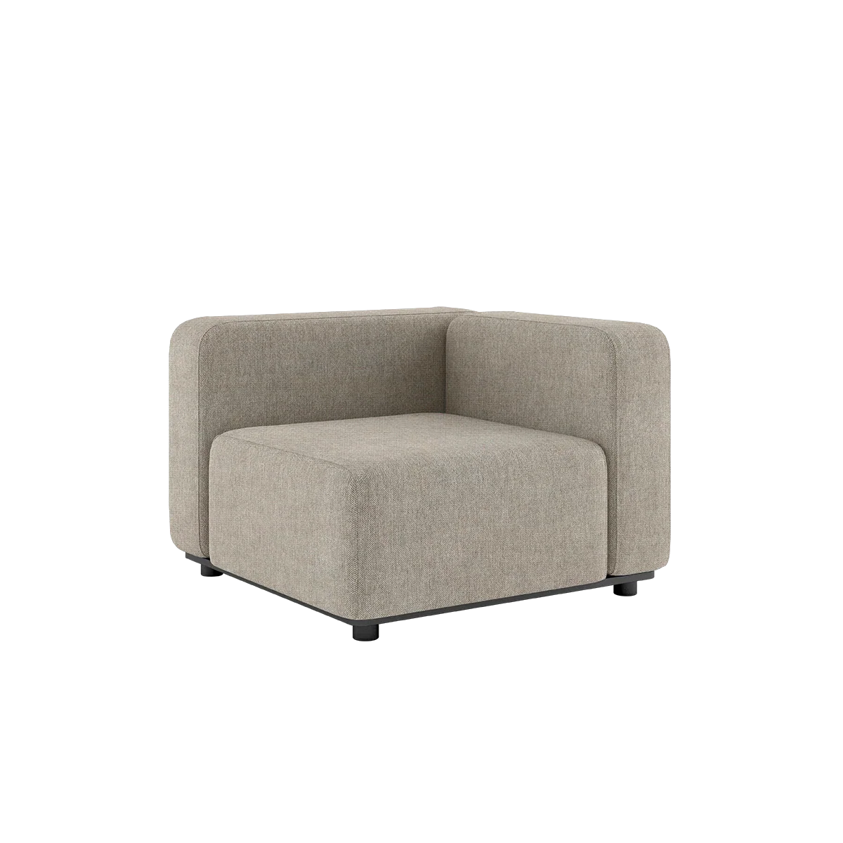Lounge Garten-Sofa - Ecke Sand Cobana