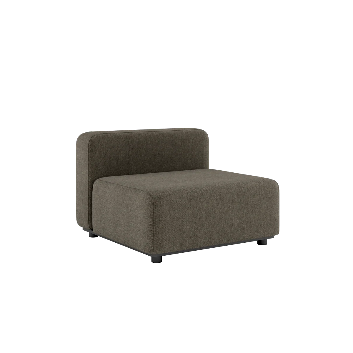 Lounge Garten-Sofa - Sitz Braun Cobana
