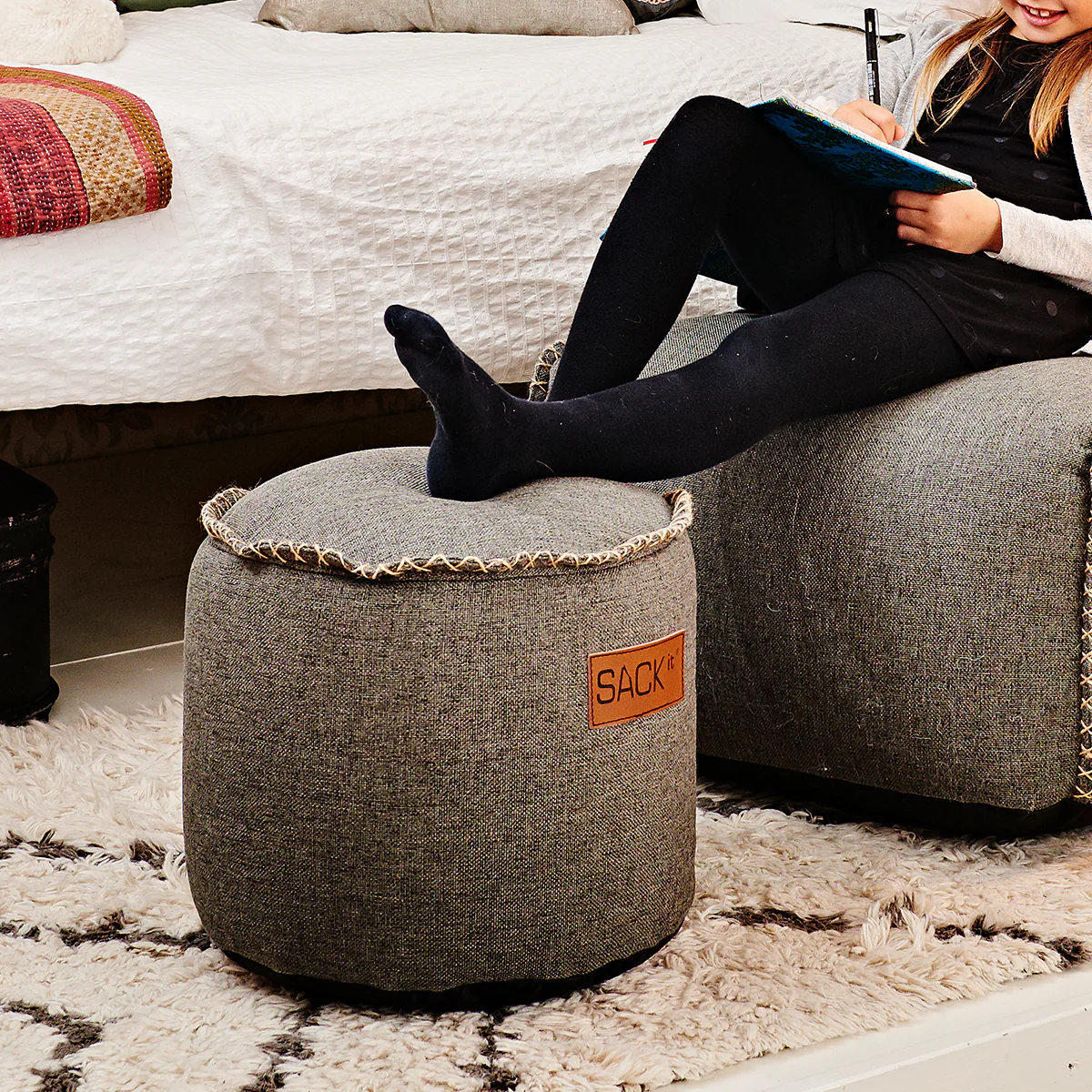 Cobana Pouf Junior Grey - Image 2
