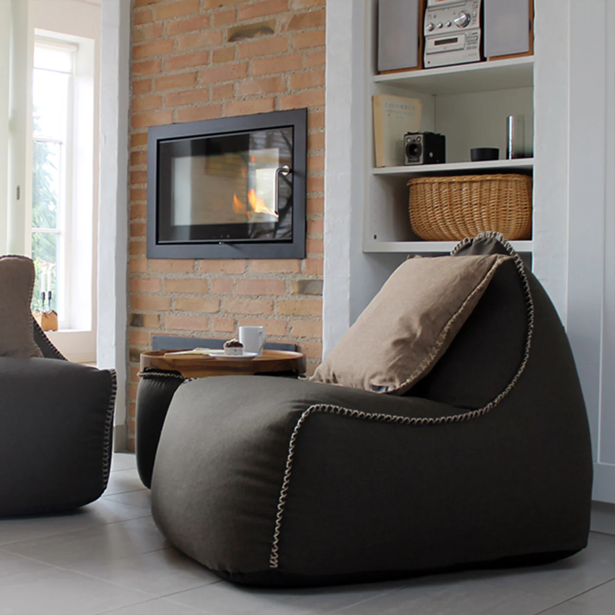 Medley Lounge Chair Coffee - Image 3