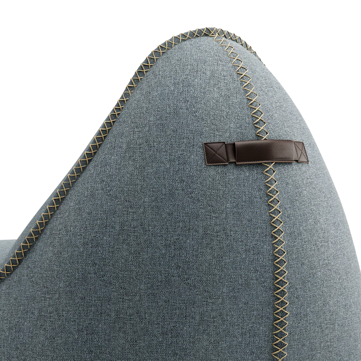 Medley Lounge Chair Dusty Blue - Image 4