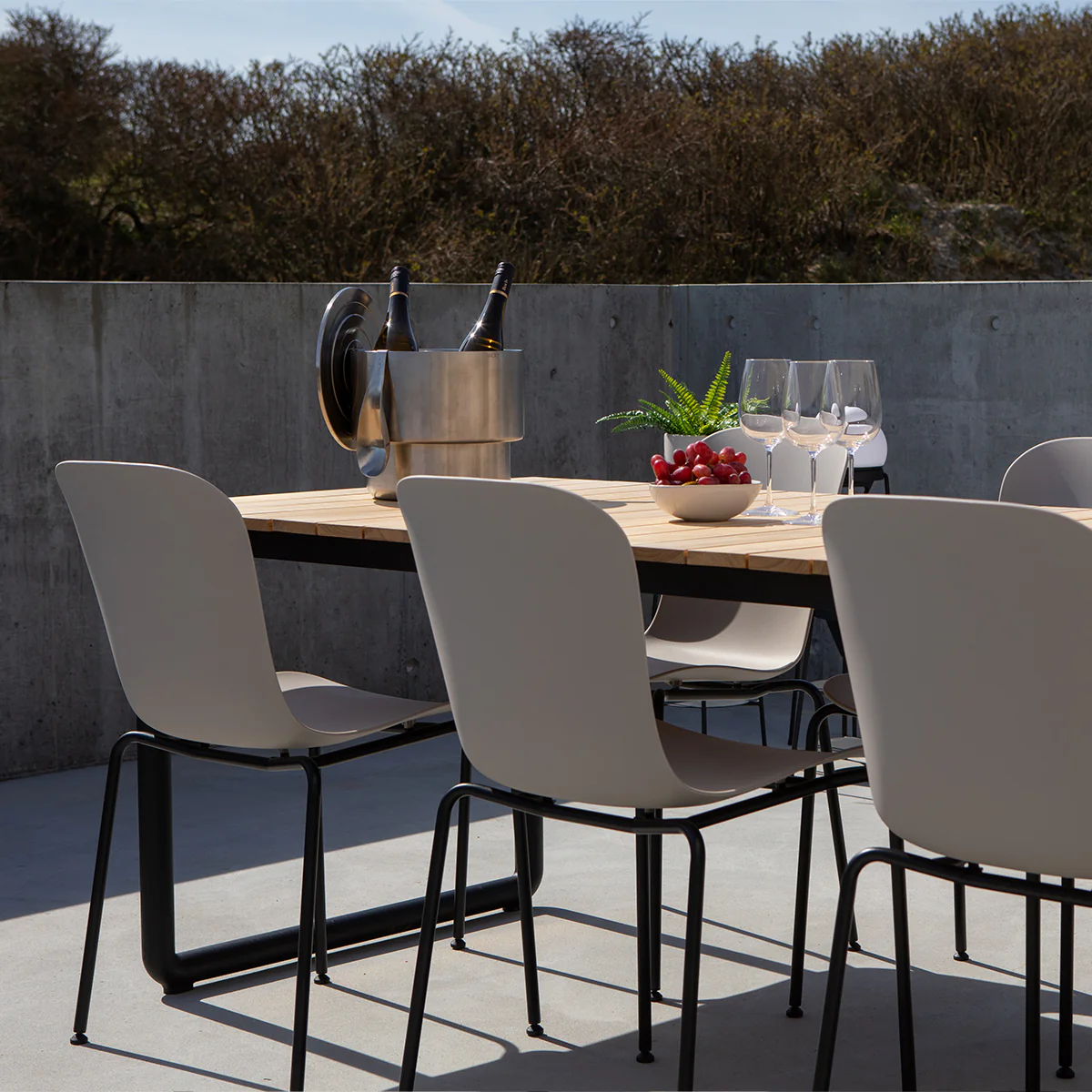 Gartenstuhl no. One S1 Taupe Patio - Image 2