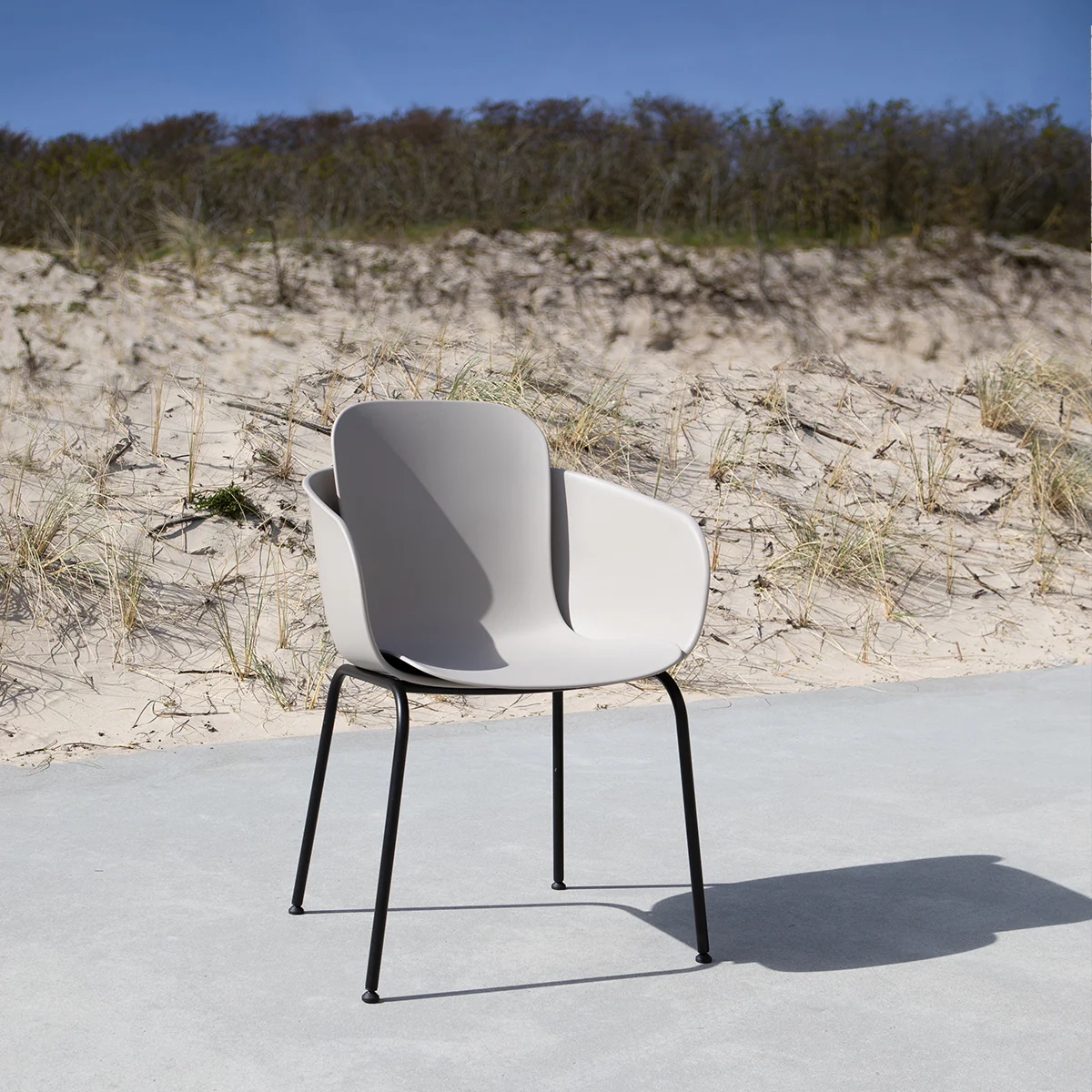 Gartenstuhl no. One S2 Taupe Patio - Image 3