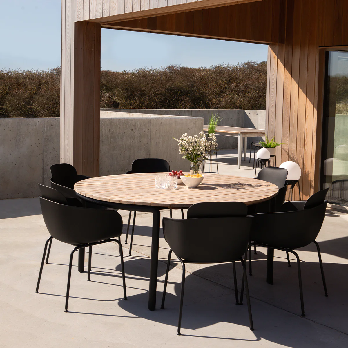 Gartentisch Ø160 - Teak Patio - Image 3