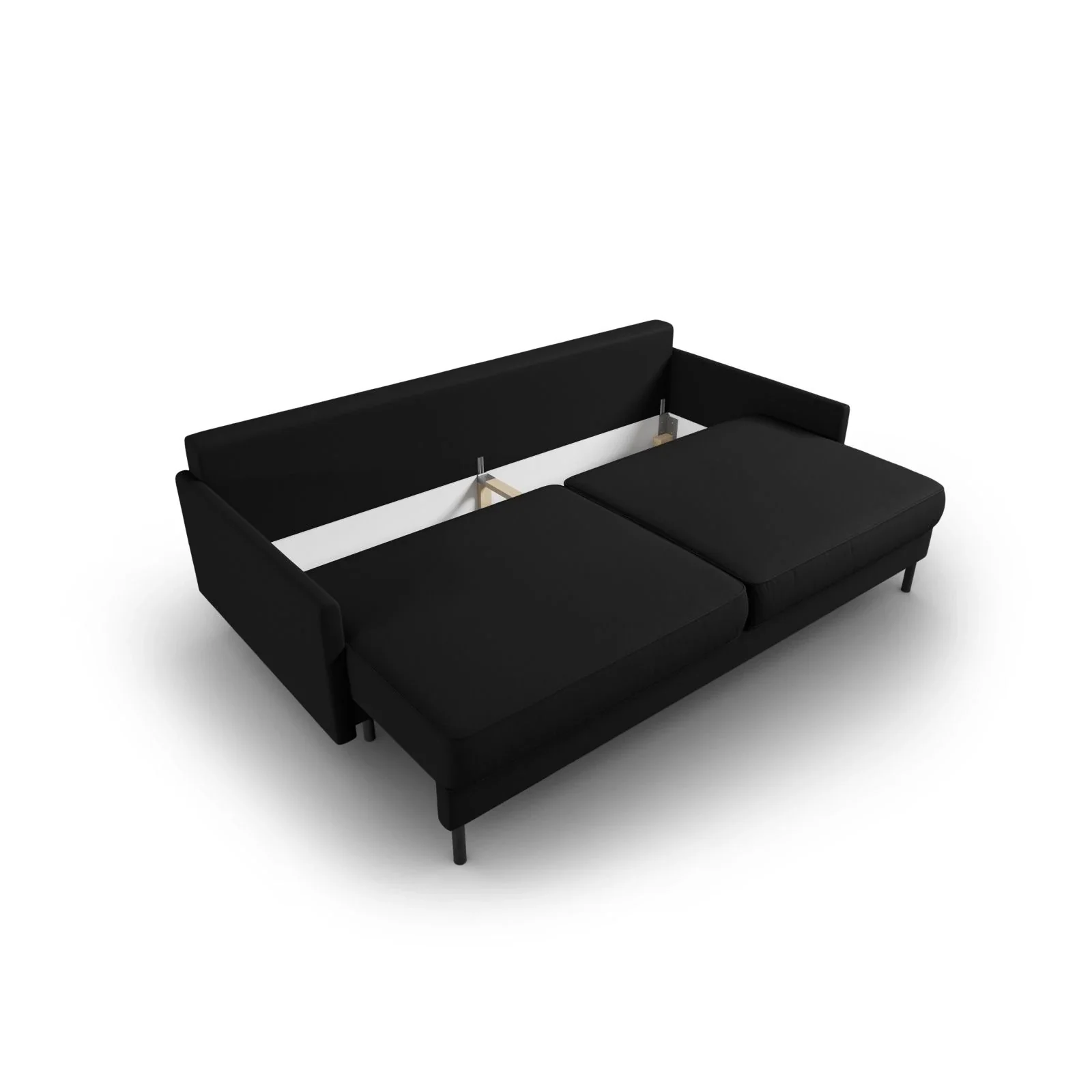 Scott 3-Sitzer Sofa, umwandelbar mit Schlaffunktion, mit Bezug aus Samt oder Strukturstoff, 212x97 cm - Image 100