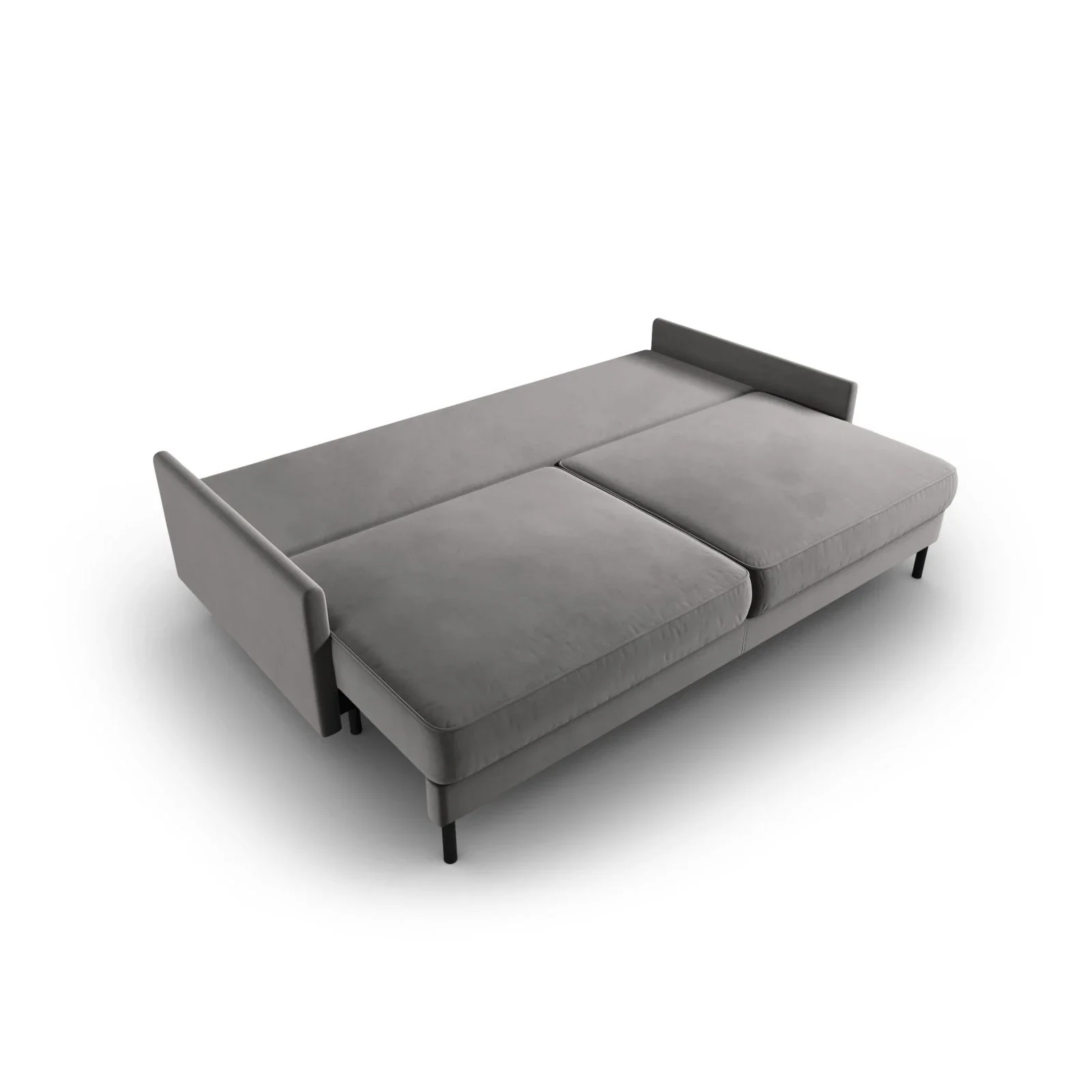 Scott 3-Sitzer Sofa, umwandelbar mit Schlaffunktion, mit Bezug aus Samt oder Strukturstoff, 212x97 cm - Image 37