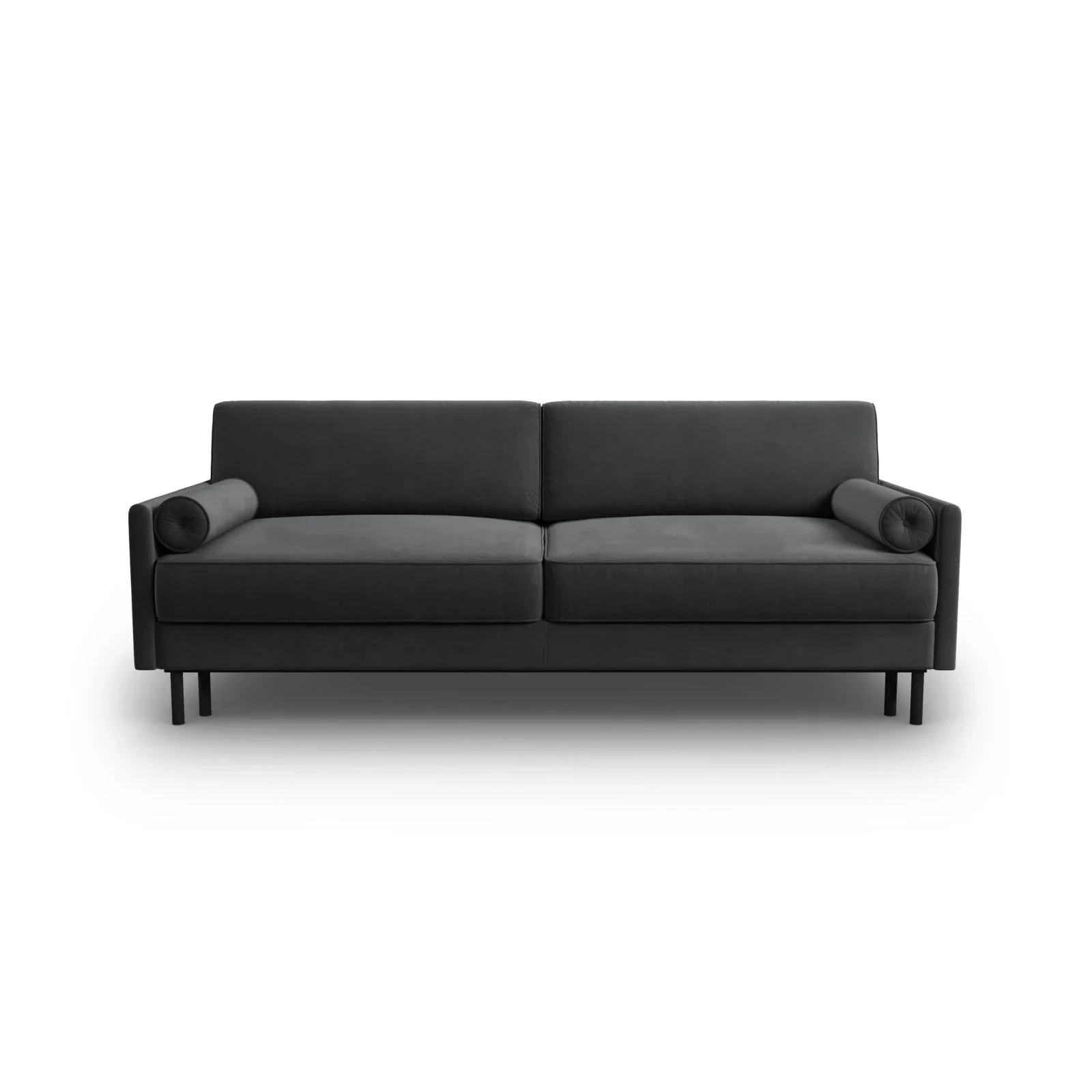 Scott 3-Sitzer Sofa, umwandelbar mit Schlaffunktion, mit Bezug aus Samt oder Strukturstoff, 212x97 cm - Image 41