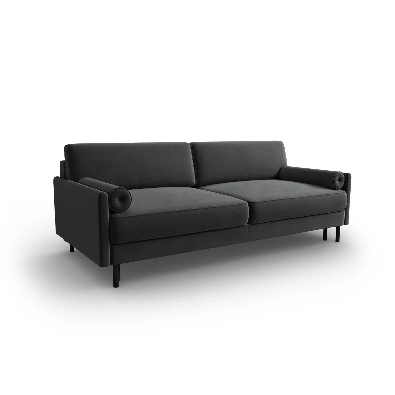 Scott 3-Sitzer Sofa, umwandelbar mit Schlaffunktion, mit Bezug aus Samt oder Strukturstoff, 212x97 cm - Image 43