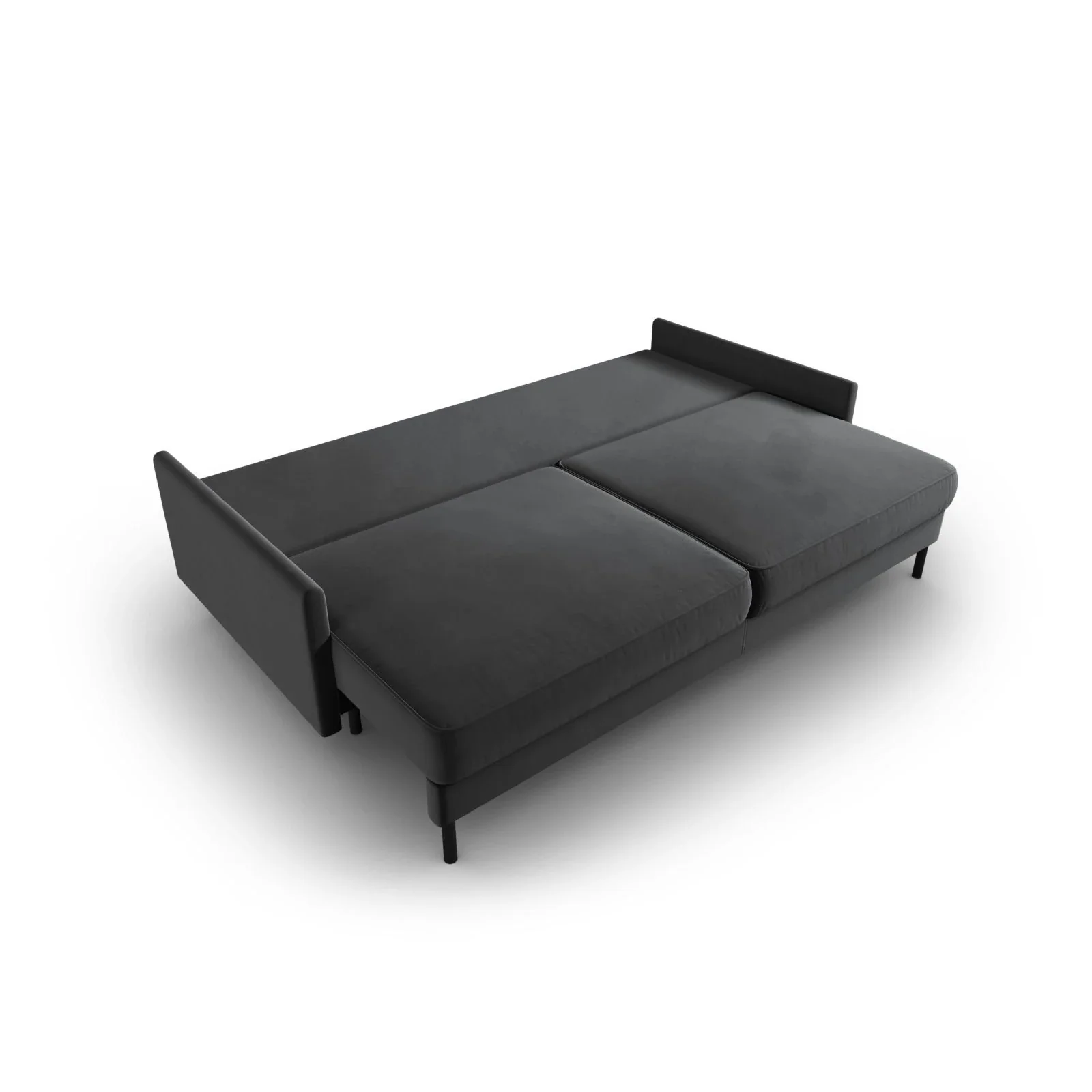 Scott 3-Sitzer Sofa, umwandelbar mit Schlaffunktion, mit Bezug aus Samt oder Strukturstoff, 212x97 cm - Image 45