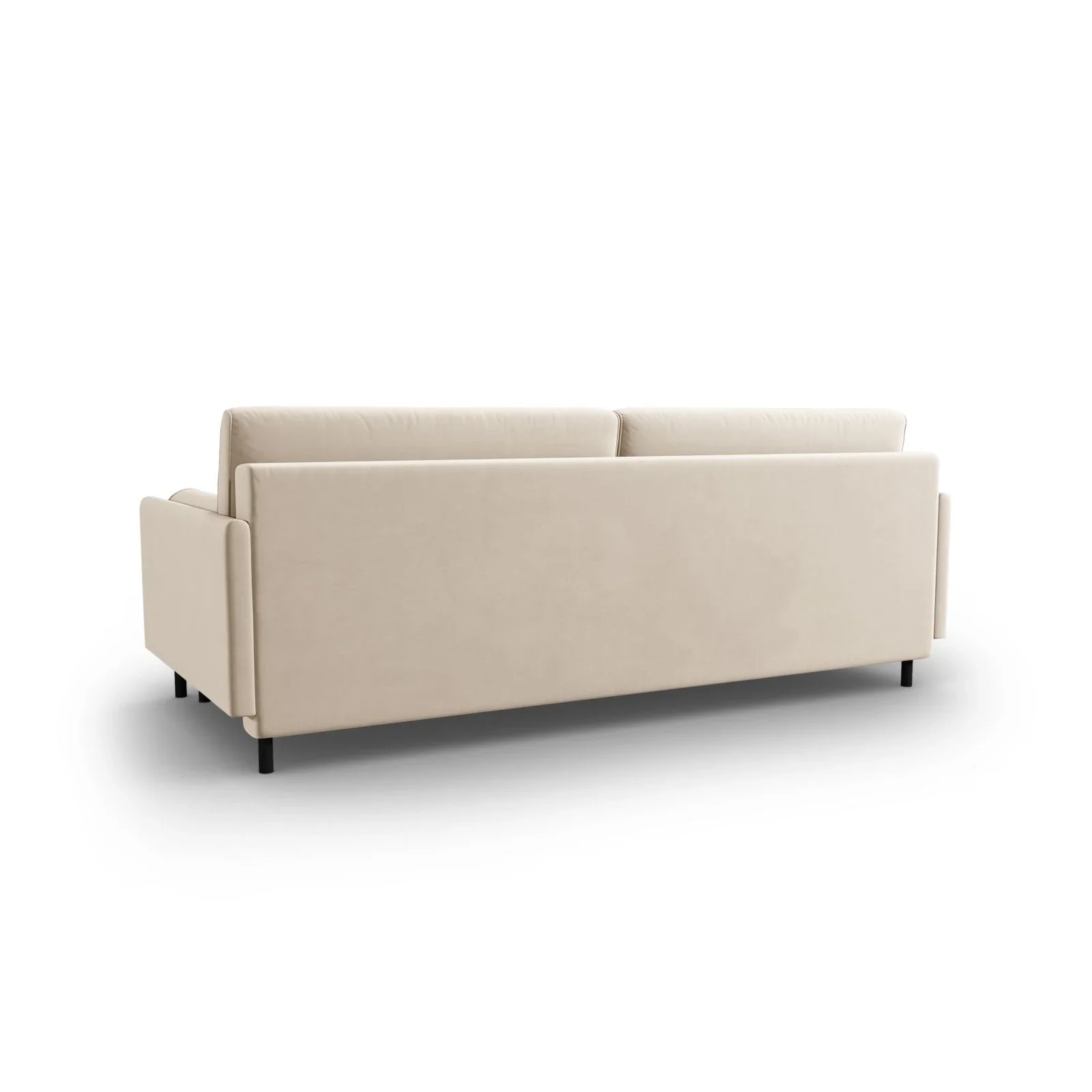 Scott 3-Sitzer Sofa, umwandelbar mit Schlaffunktion, mit Bezug aus Samt oder Strukturstoff, 212x97 cm - Image 6