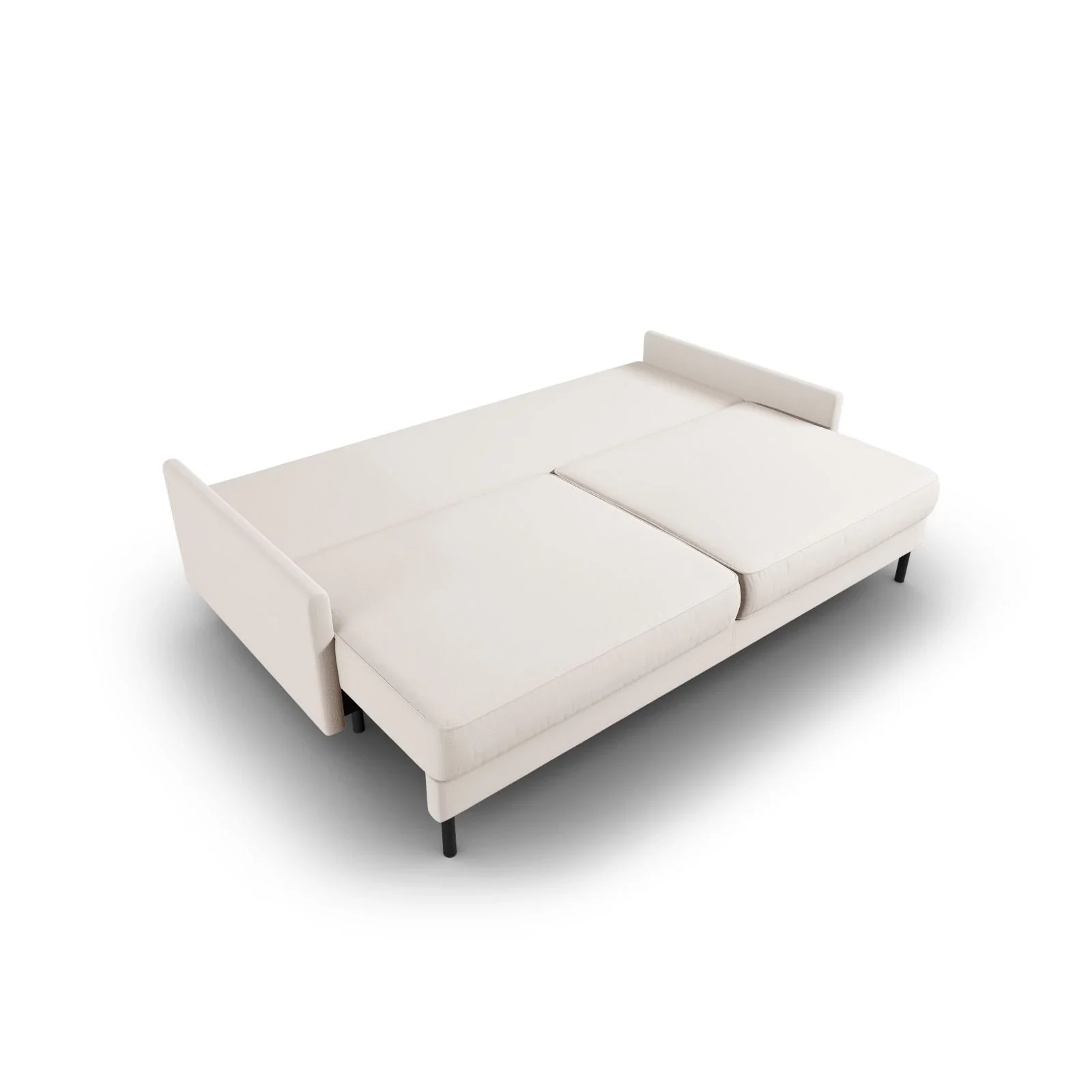 Scott 3-Sitzer Sofa, umwandelbar mit Schlaffunktion, mit Bezug aus Samt oder Strukturstoff, 212x97 cm - Image 61