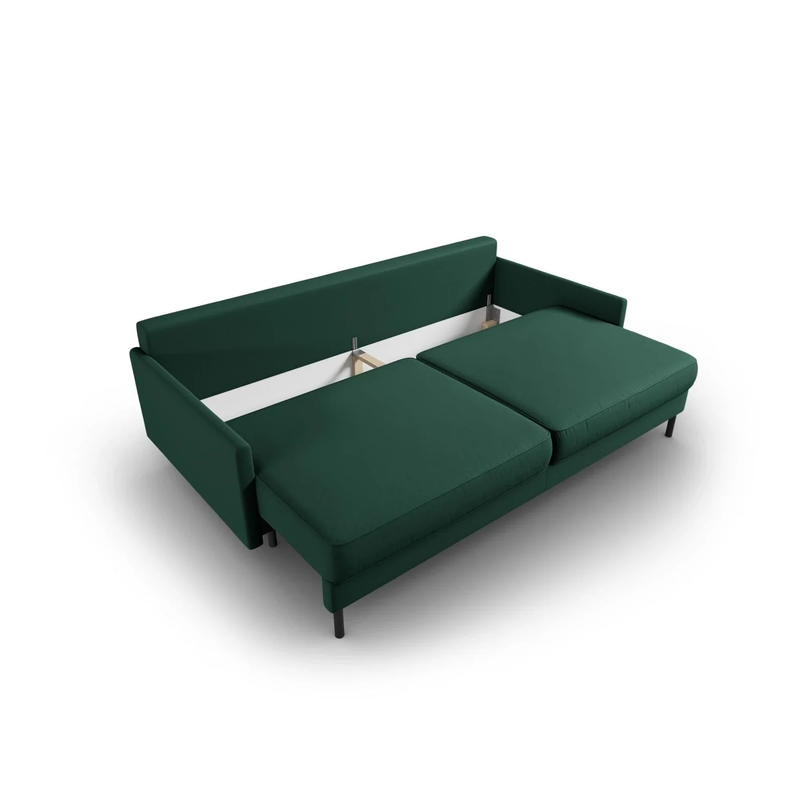 Scott 3-Sitzer Sofa, umwandelbar mit Schlaffunktion, mit Bezug aus Samt oder Strukturstoff, 212x97 cm - Image 68