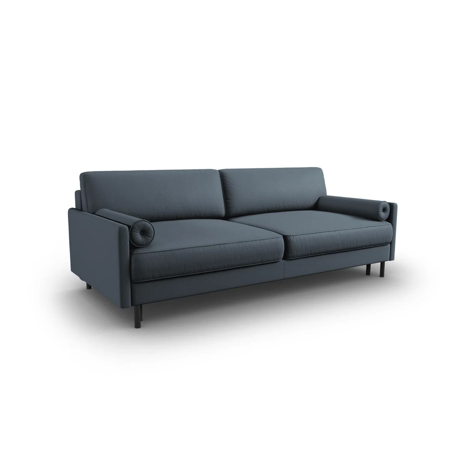 Scott 3-Sitzer Sofa, umwandelbar mit Schlaffunktion, mit Bezug aus Samt oder Strukturstoff, 212x97 cm - Image 75