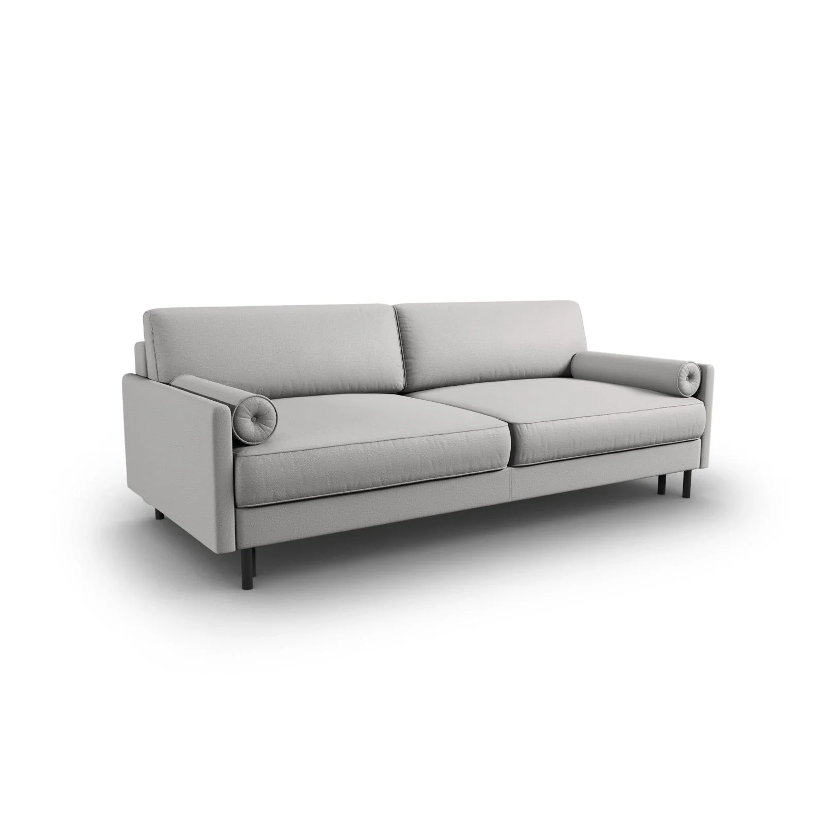 Scott 3-Sitzer Sofa, umwandelbar mit Schlaffunktion, mit Bezug aus Samt oder Strukturstoff, 212x97 cm - Image 83