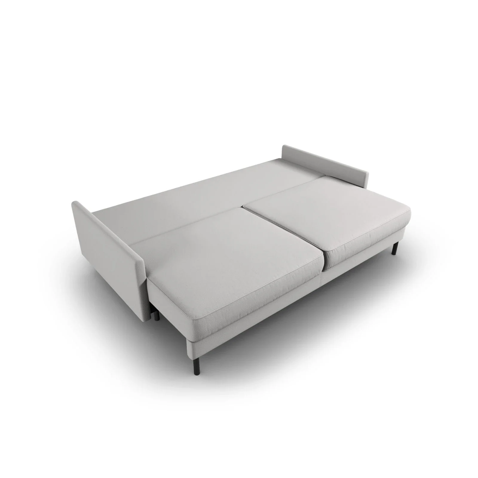 Scott 3-Sitzer Sofa, umwandelbar mit Schlaffunktion, mit Bezug aus Samt oder Strukturstoff, 212x97 cm - Image 85