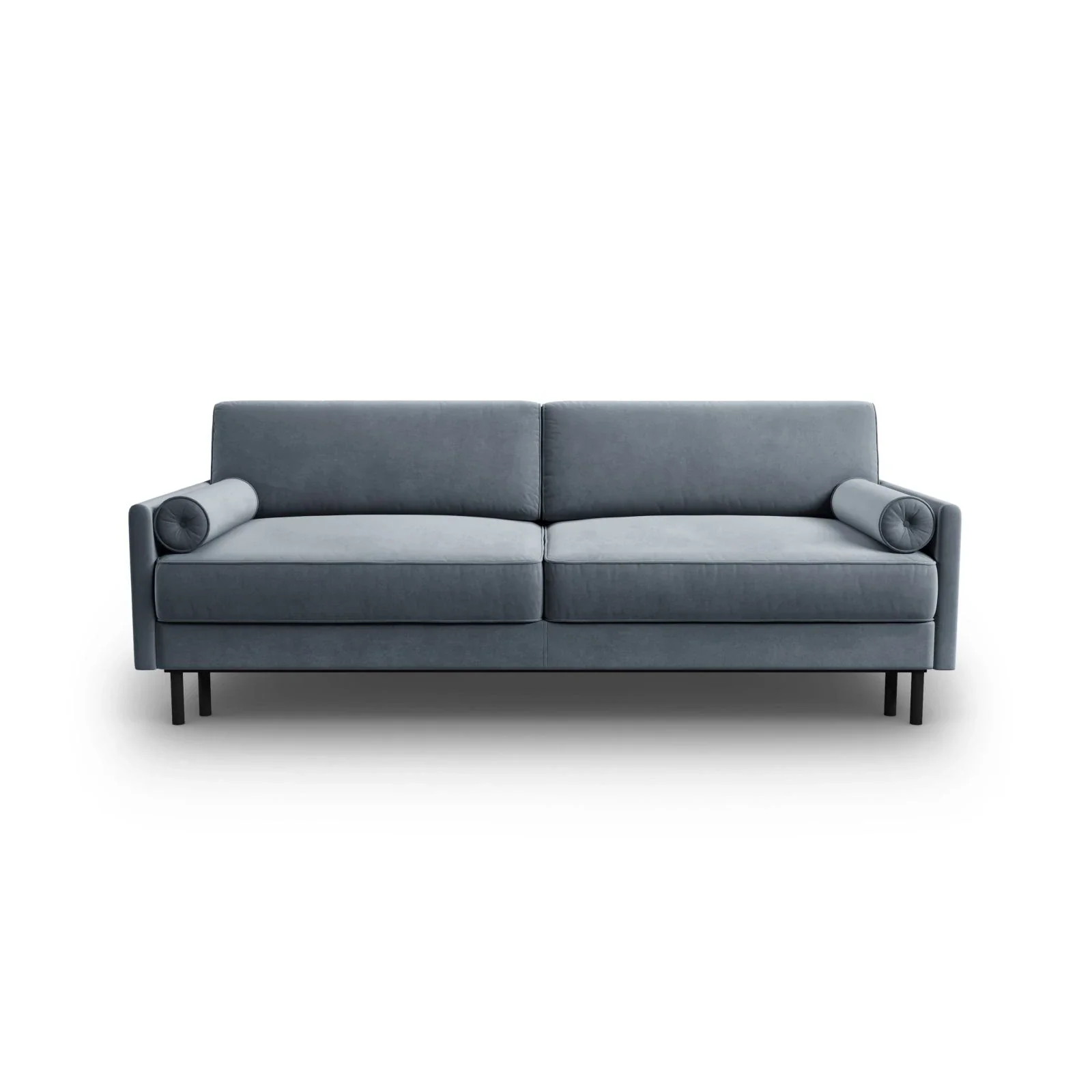 Scott 3-Sitzer Sofa, umwandelbar mit Schlaffunktion, mit Bezug aus Samt oder Strukturstoff, 212x97 cm - Image 9