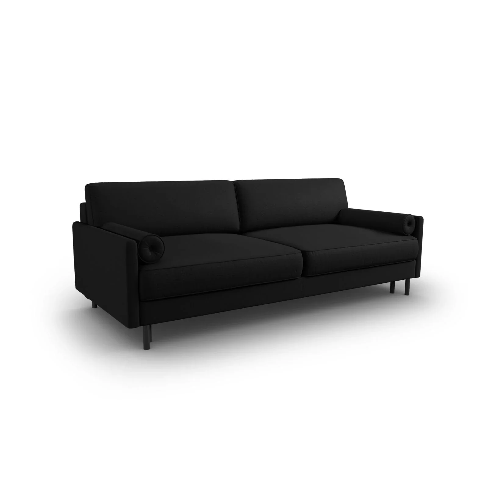 Scott 3-Sitzer Sofa, umwandelbar mit Schlaffunktion, mit Bezug aus Samt oder Strukturstoff, 212x97 cm - Image 99