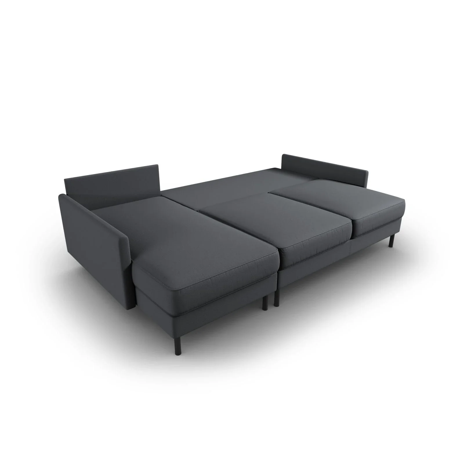 Scott 4-Sitzer Sofa, Linke Seite, umwandelbar mit Schlaffunktion, mit Bezug aus Samt oder Strukturstoff, 212x142 cm - Image 104