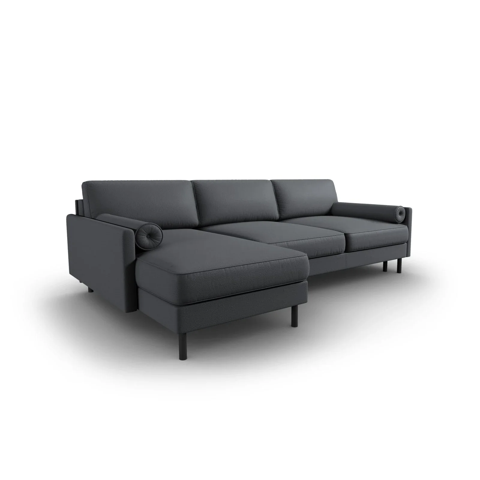 Scott 4-Sitzer Sofa, Linke Seite, umwandelbar mit Schlaffunktion, mit Bezug aus Samt oder Strukturstoff, 212x142 cm - Image 105