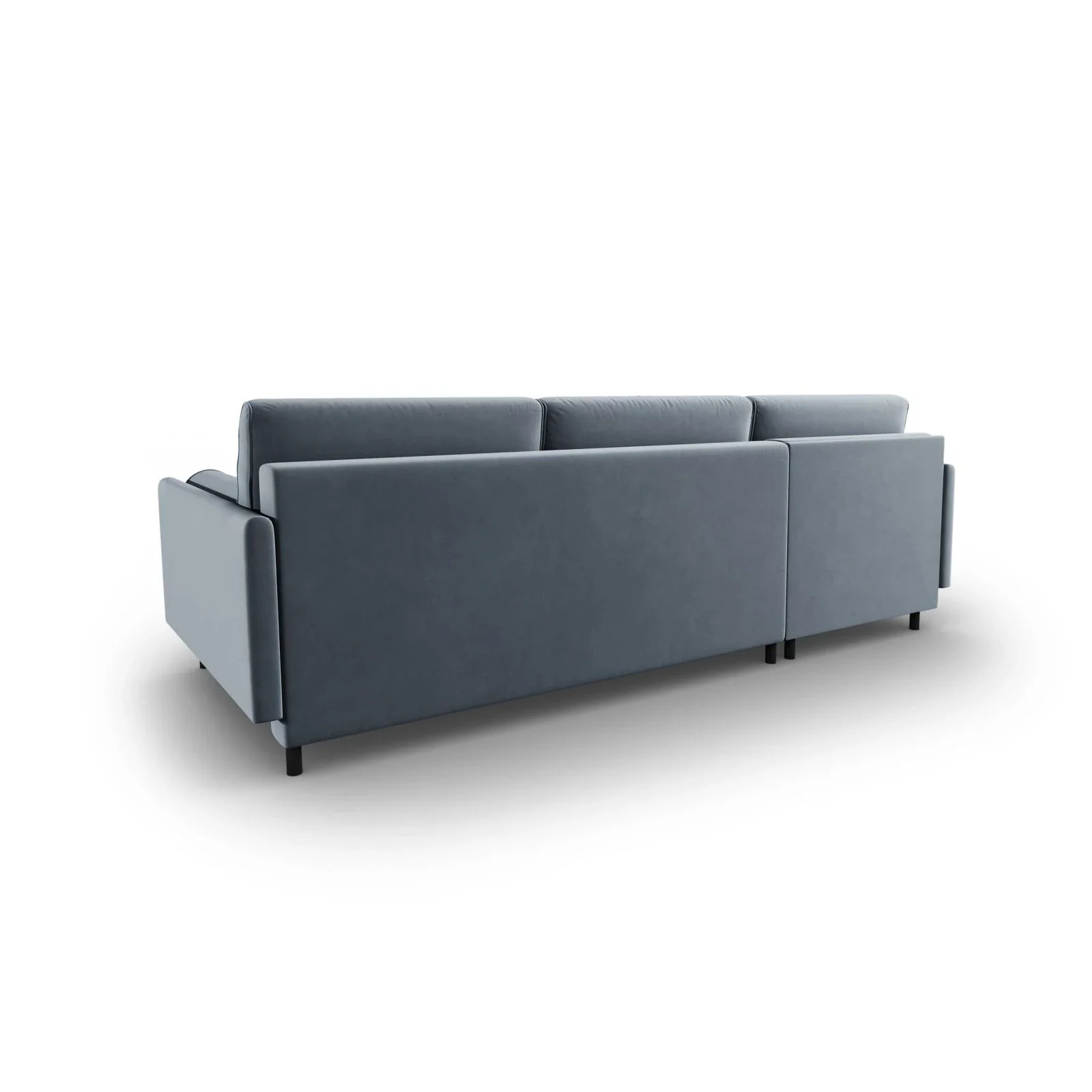 Scott 4-Sitzer Sofa, Linke Seite, umwandelbar mit Schlaffunktion, mit Bezug aus Samt oder Strukturstoff, 212x142 cm - Image 16