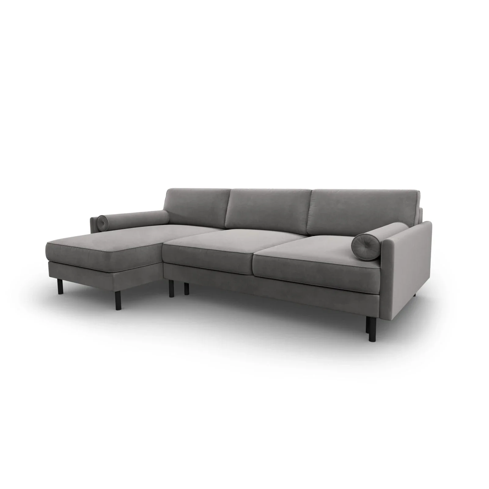 Scott 4-Sitzer Sofa, Linke Seite, umwandelbar mit Schlaffunktion, mit Bezug aus Samt oder Strukturstoff, 212x142 cm - Image 39