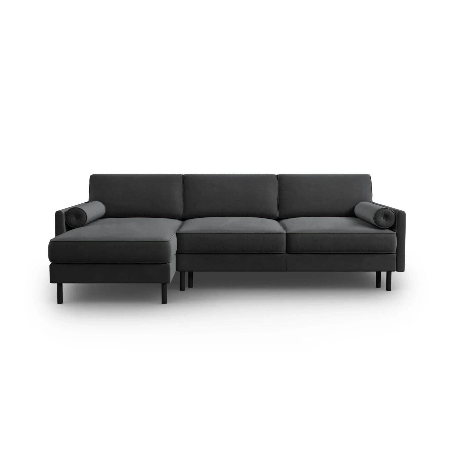 Scott 4-Sitzer Sofa, Linke Seite, umwandelbar mit Schlaffunktion, mit Bezug aus Samt oder Strukturstoff, 212x142 cm - Image 46