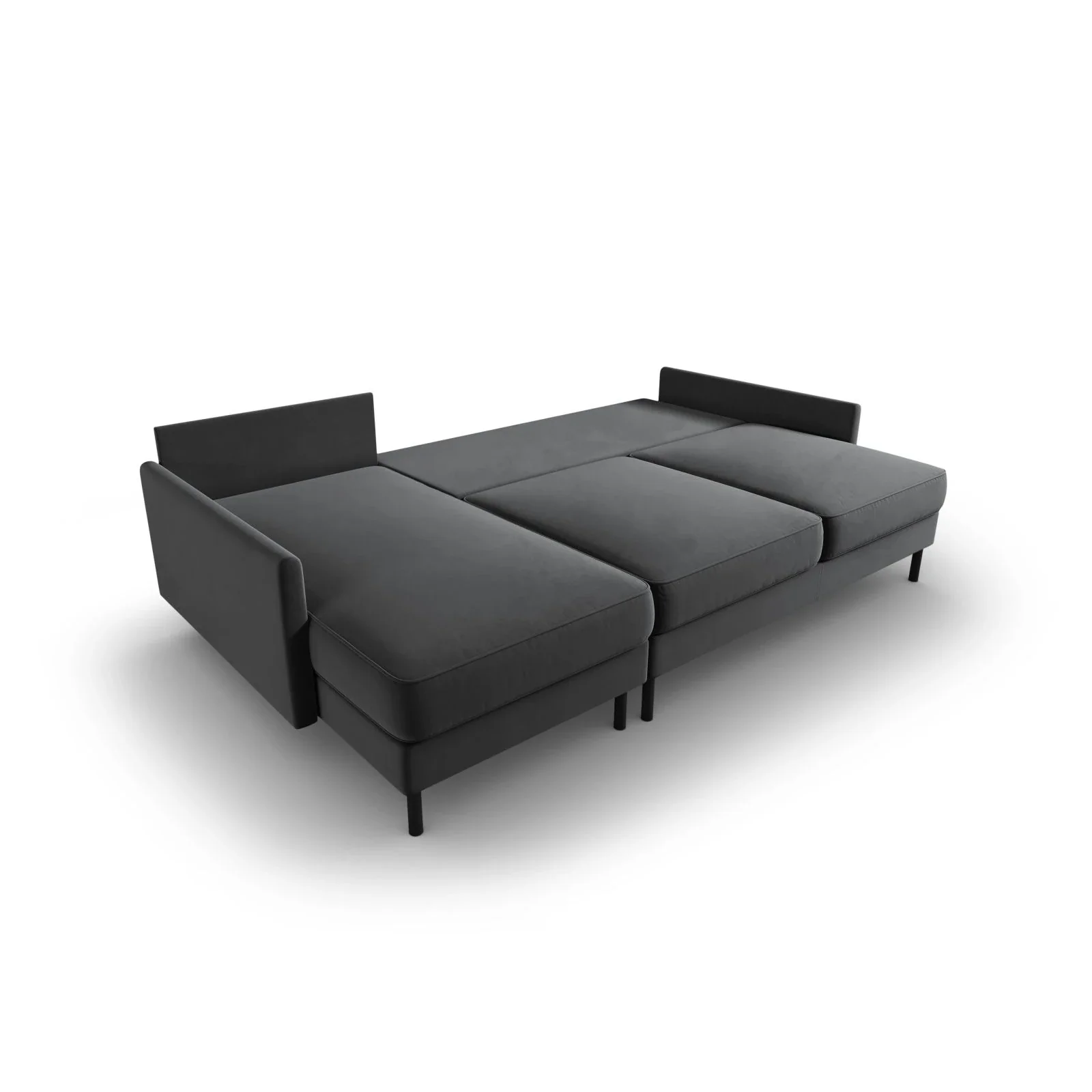 Scott 4-Sitzer Sofa, Linke Seite, umwandelbar mit Schlaffunktion, mit Bezug aus Samt oder Strukturstoff, 212x142 cm - Image 50