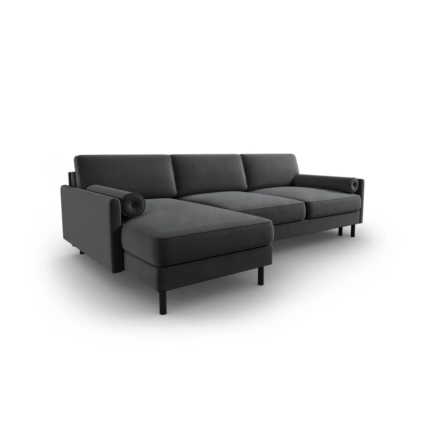 Scott 4-Sitzer Sofa, Linke Seite, umwandelbar mit Schlaffunktion, mit Bezug aus Samt oder Strukturstoff, 212x142 cm - Image 51