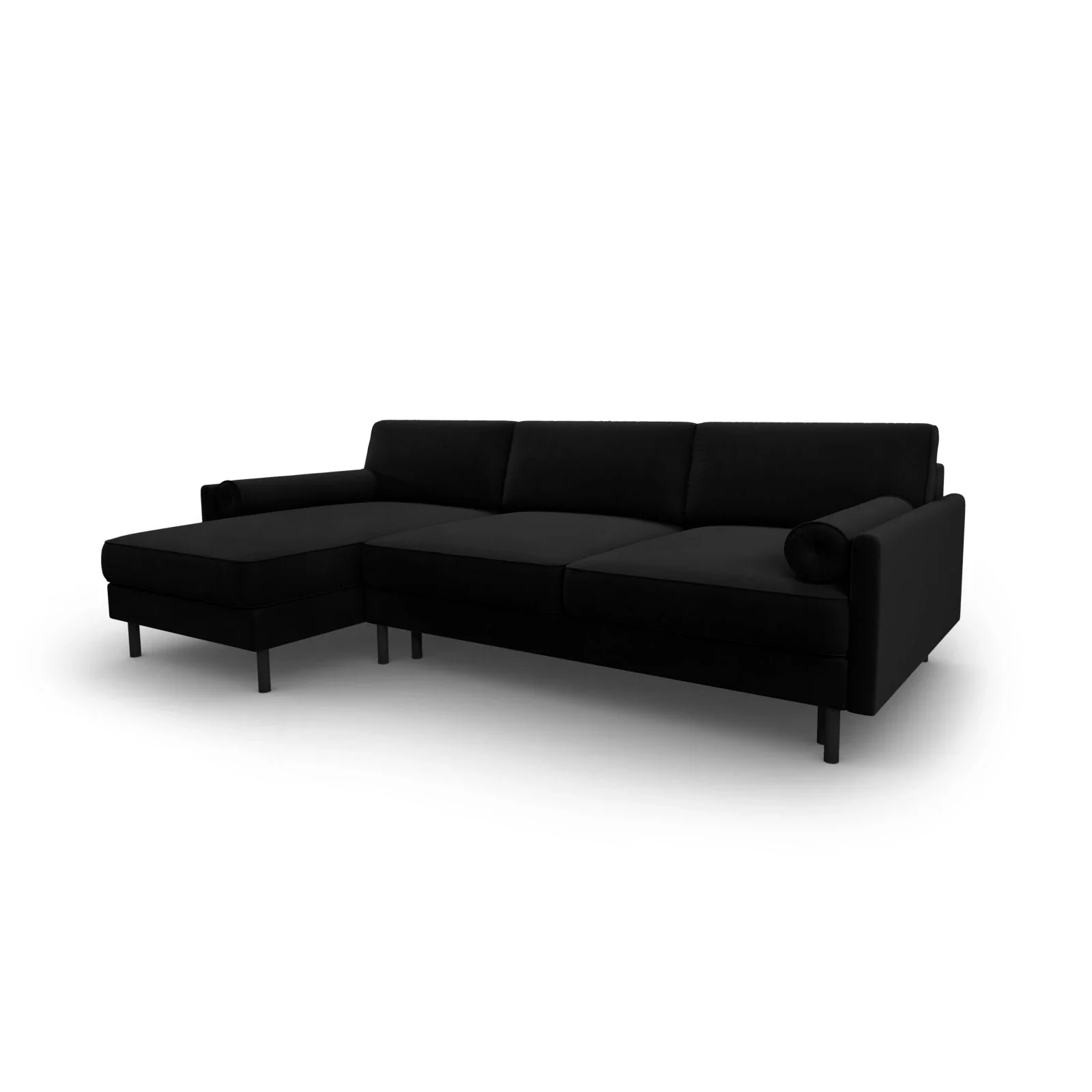 Scott 4-Sitzer Sofa, Linke Seite, umwandelbar mit Schlaffunktion, mit Bezug aus Samt oder Strukturstoff, 212x142 cm - Image 57