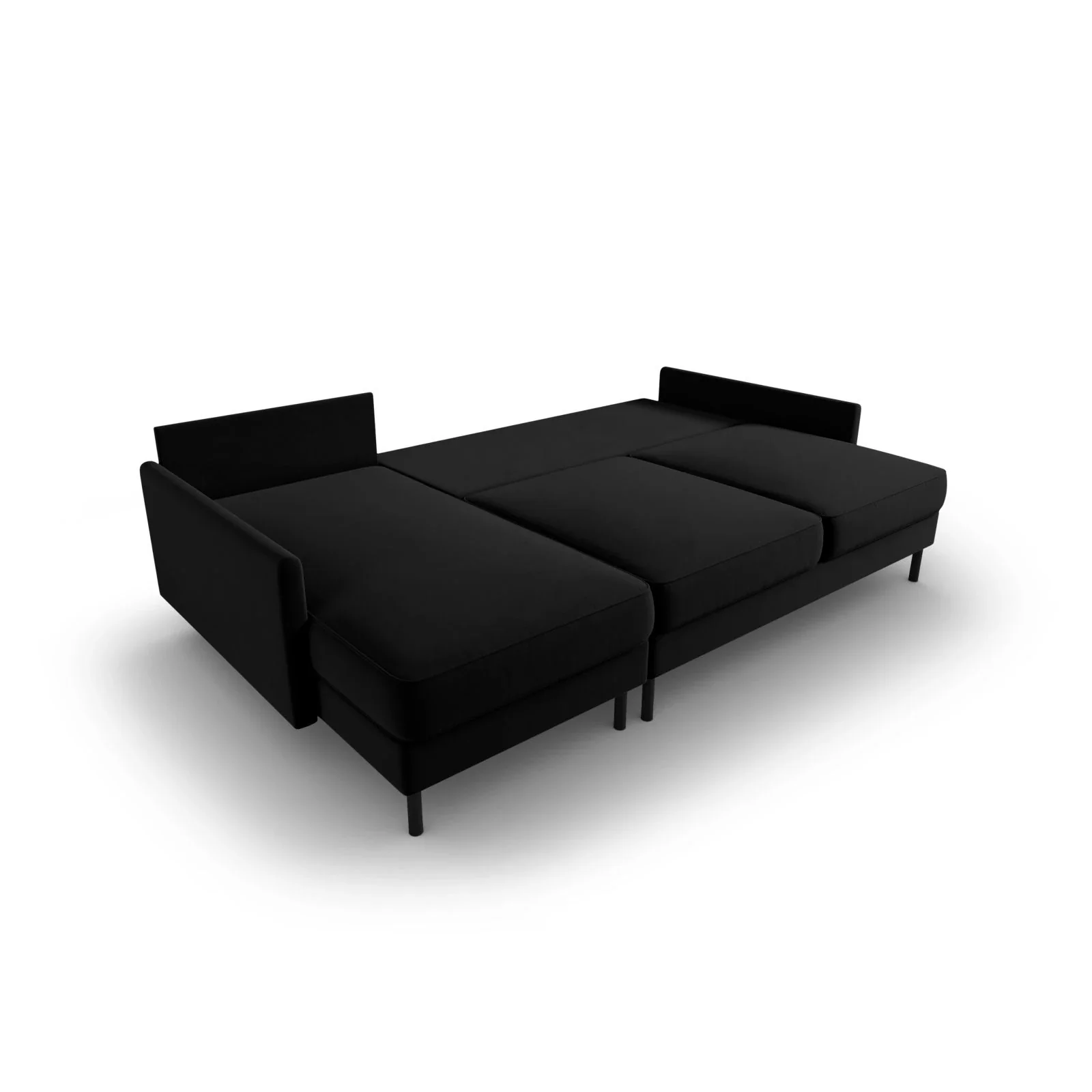 Scott 4-Sitzer Sofa, Linke Seite, umwandelbar mit Schlaffunktion, mit Bezug aus Samt oder Strukturstoff, 212x142 cm - Image 59