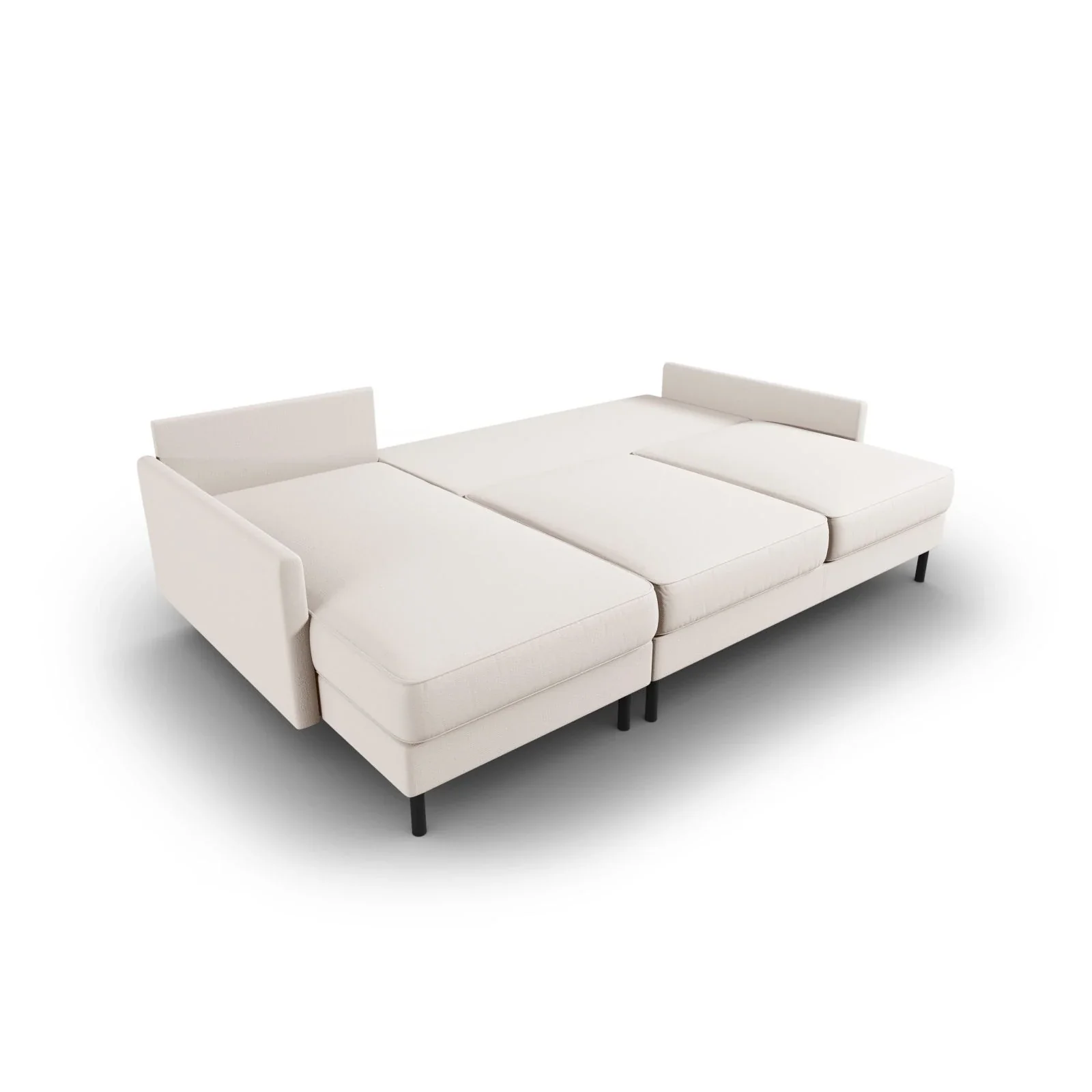 Scott 4-Sitzer Sofa, Linke Seite, umwandelbar mit Schlaffunktion, mit Bezug aus Samt oder Strukturstoff, 212x142 cm - Image 68