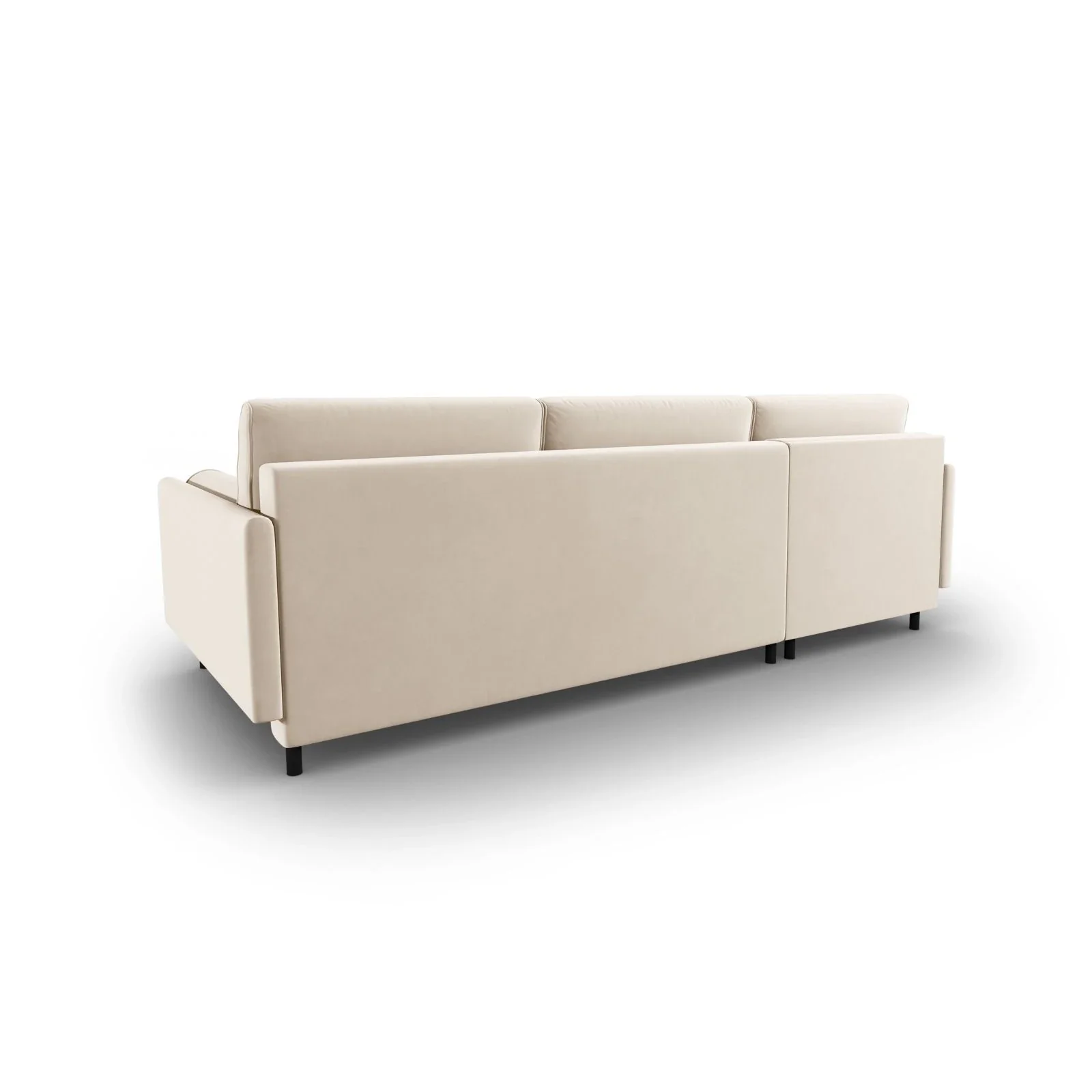 Scott 4-Sitzer Sofa, Linke Seite, umwandelbar mit Schlaffunktion, mit Bezug aus Samt oder Strukturstoff, 212x142 cm - Image 7