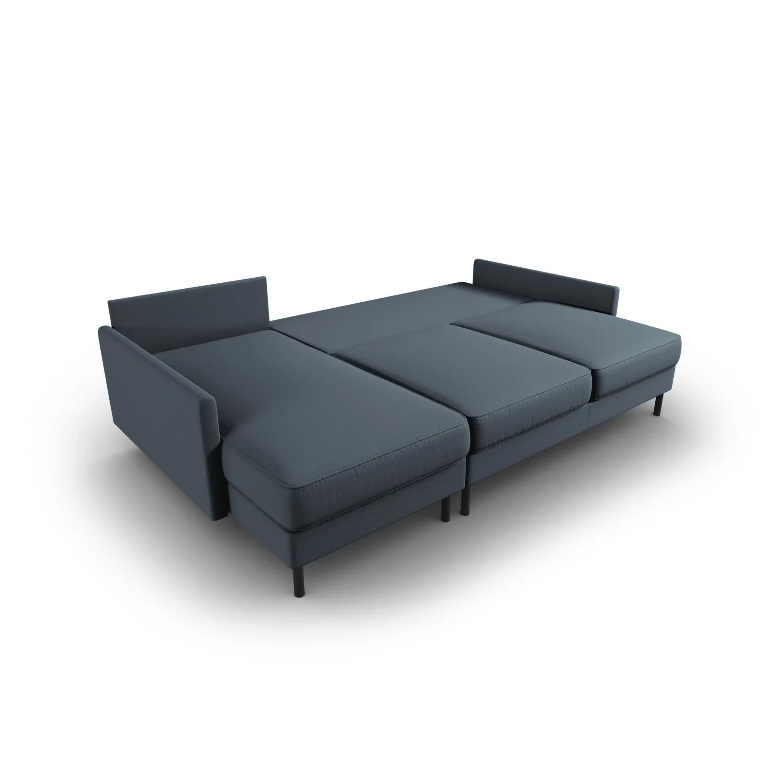 Scott 4-Sitzer Sofa, Linke Seite, umwandelbar mit Schlaffunktion, mit Bezug aus Samt oder Strukturstoff, 212x142 cm - Image 86